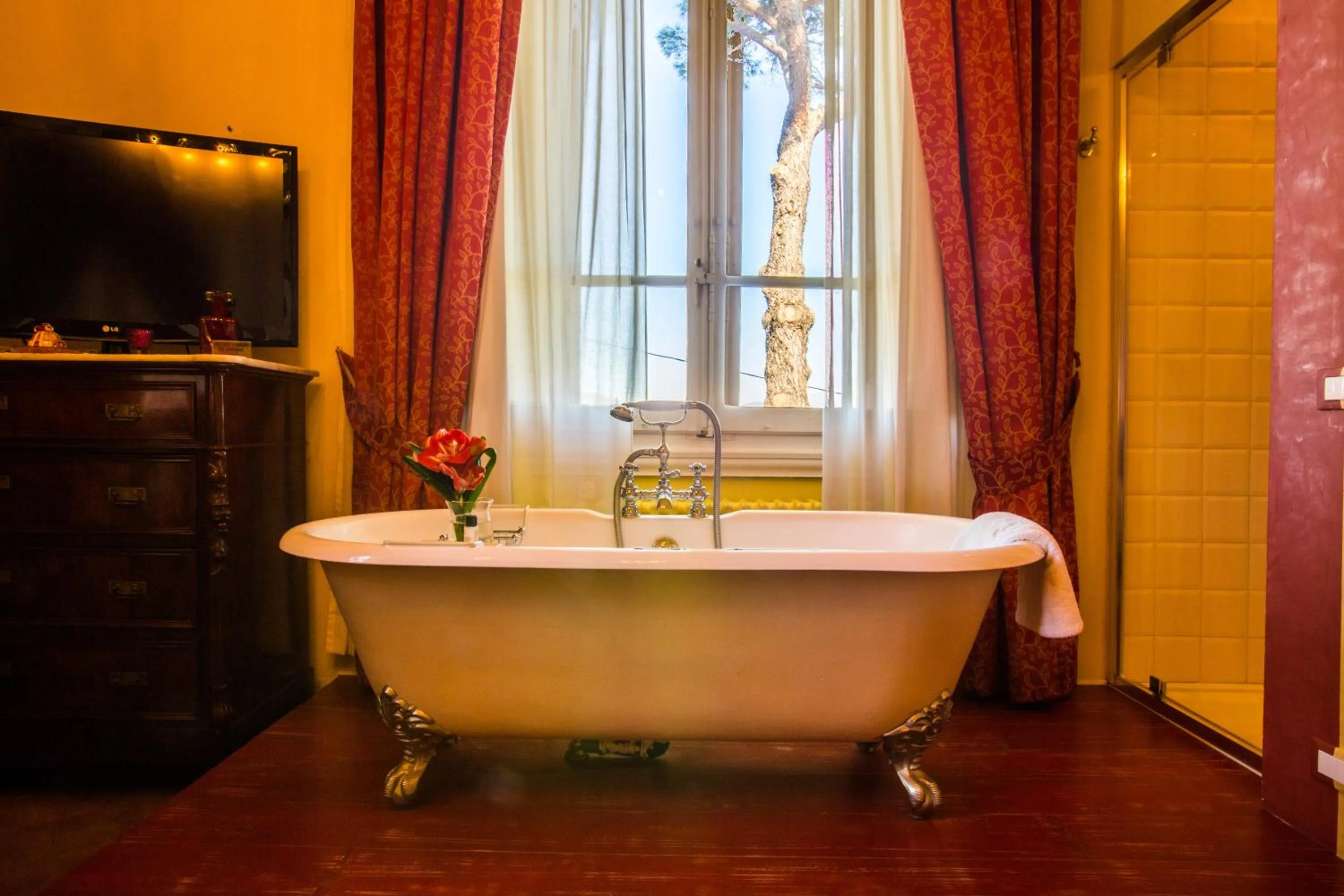 Shower in Relais Villa Al Vento