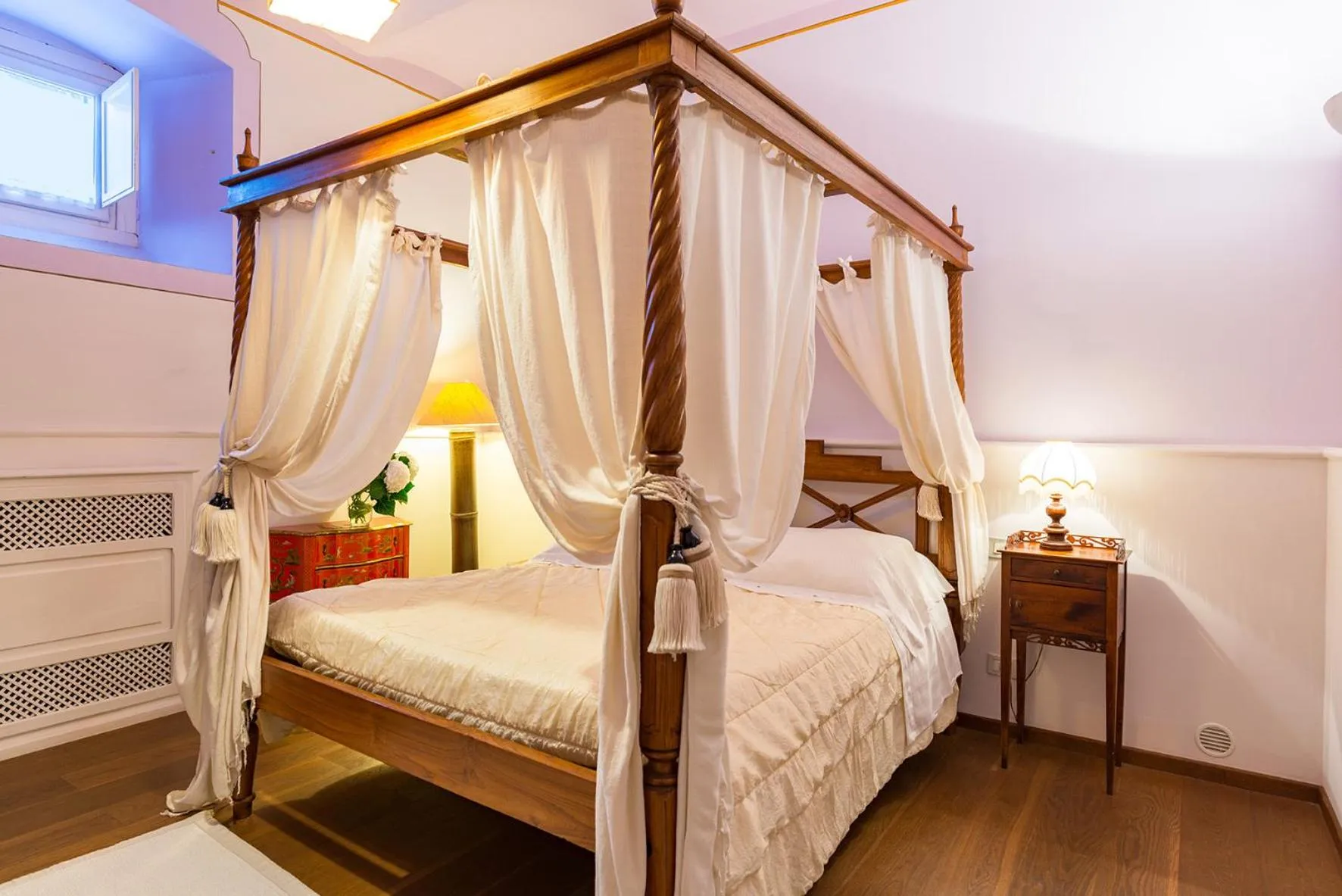 Bed in Relais Villa Al Vento