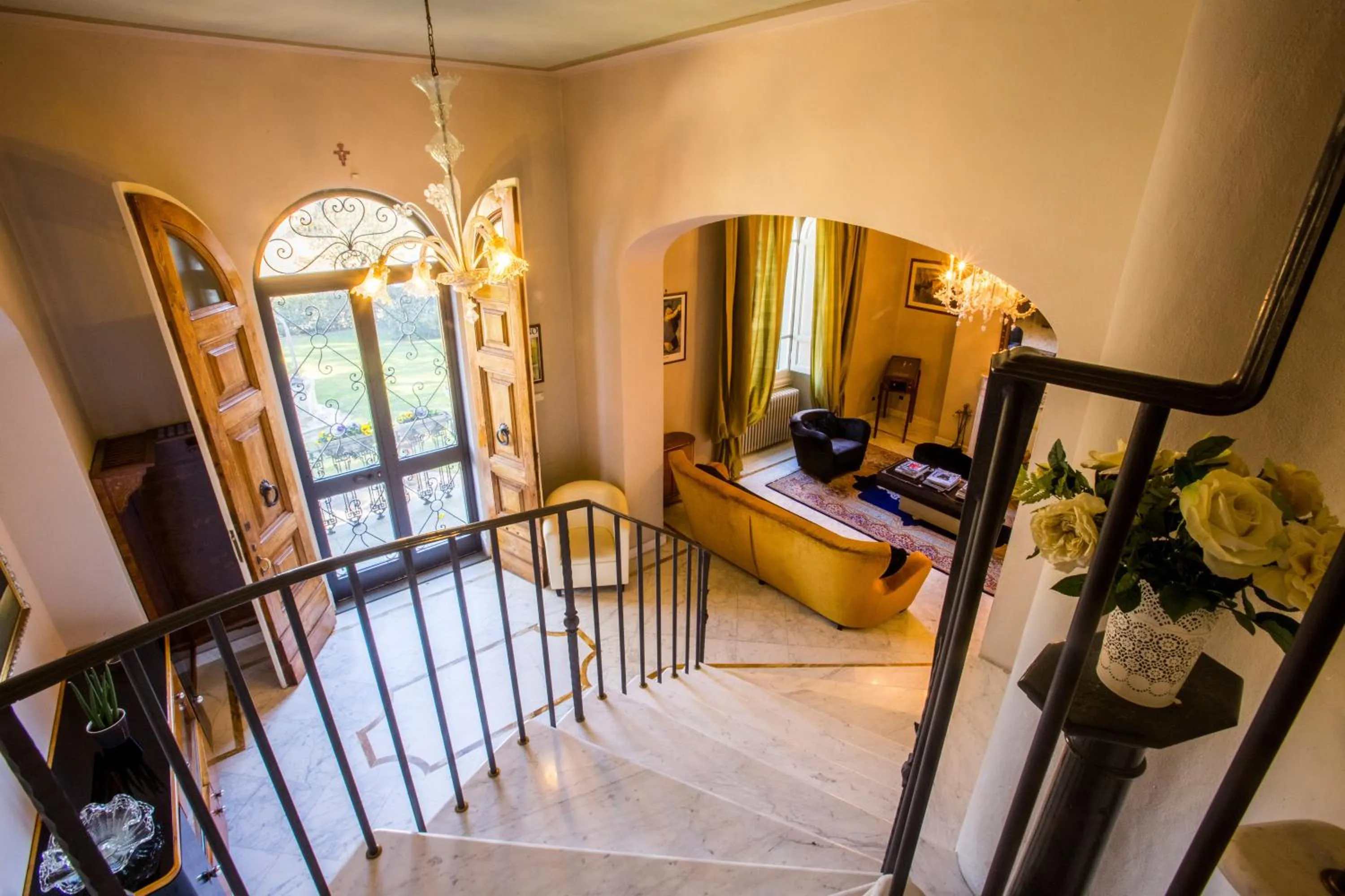 Living room in Relais Villa Al Vento