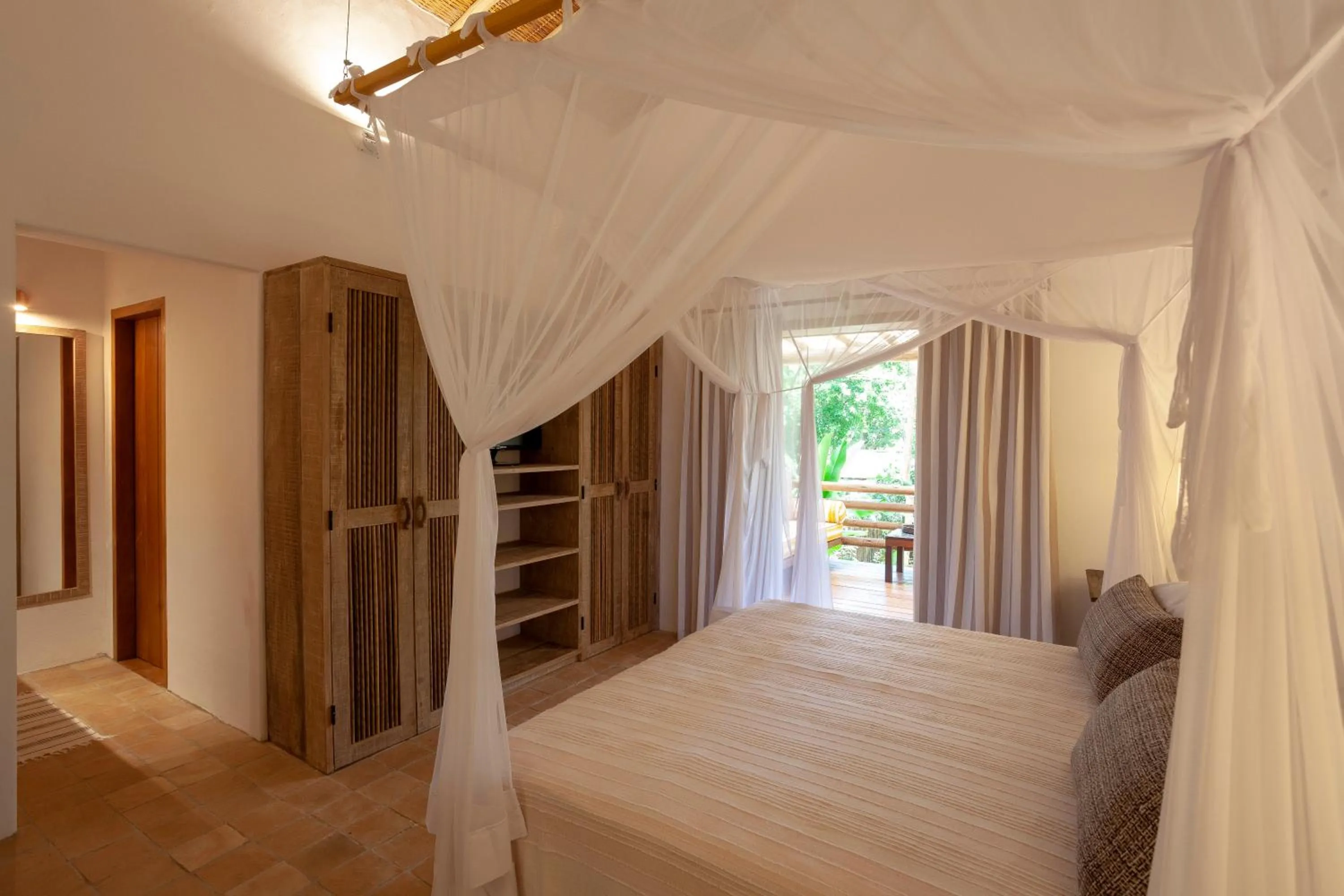 Bed in Etnia Casa Hotel