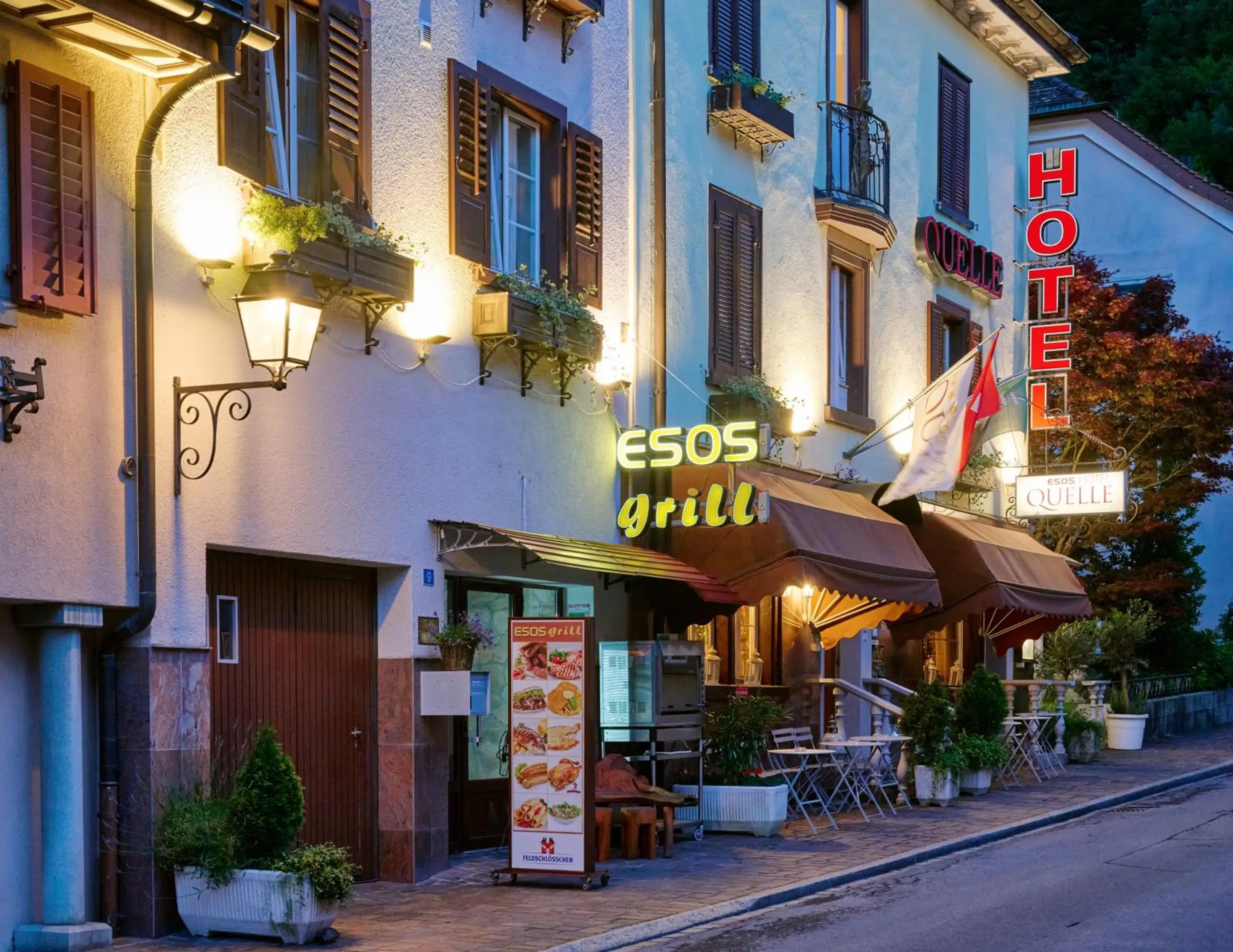 Property building in Esos Hotel Quelle Property building in Esos Hotel Quelle