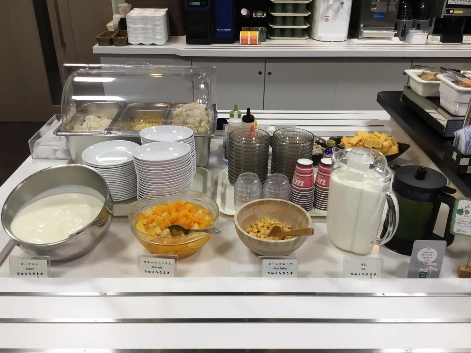 Breakfast in Sanco Inn Yokkaichi Ekimae