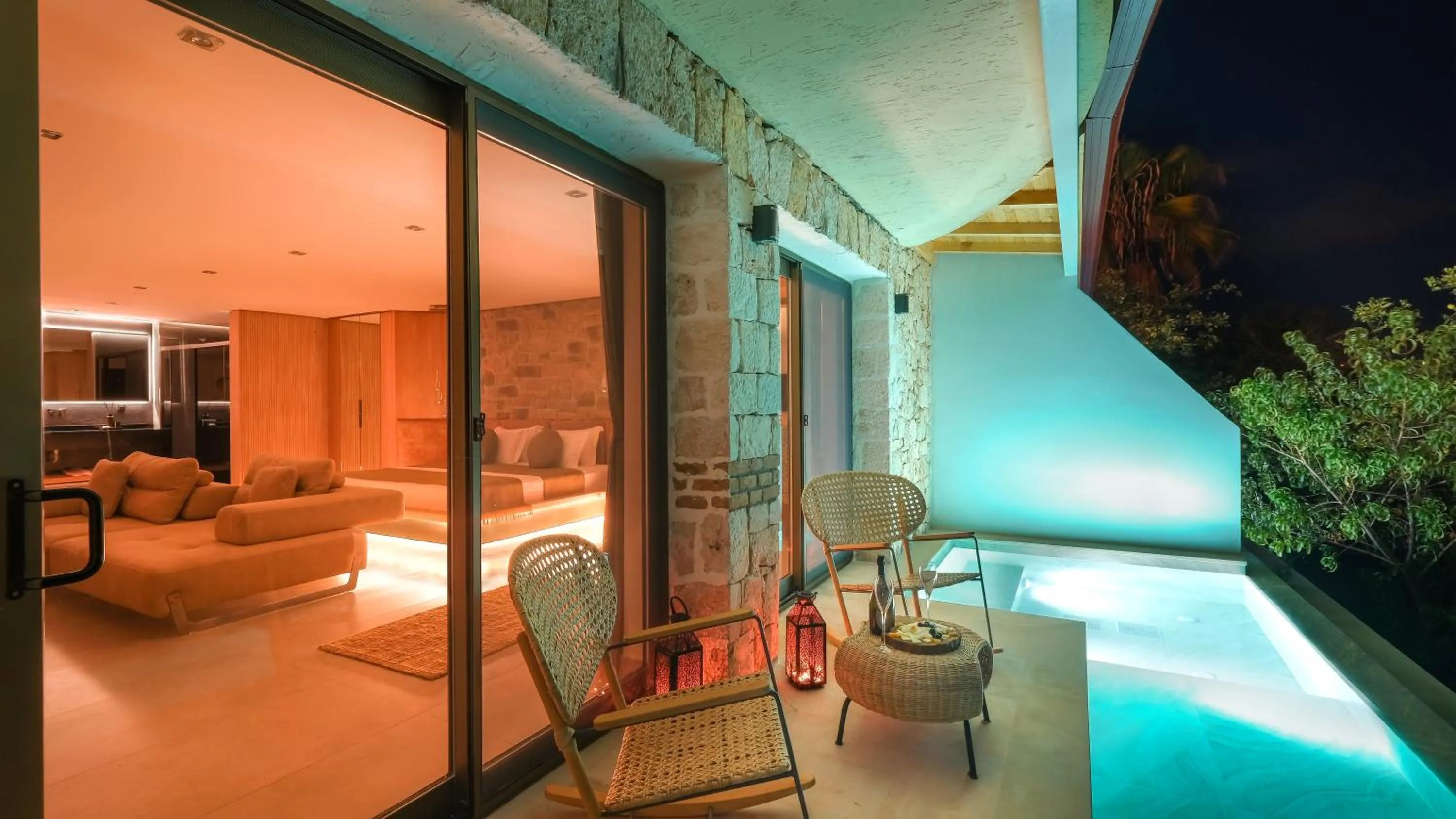 Patio in Villa Hotel Tamara