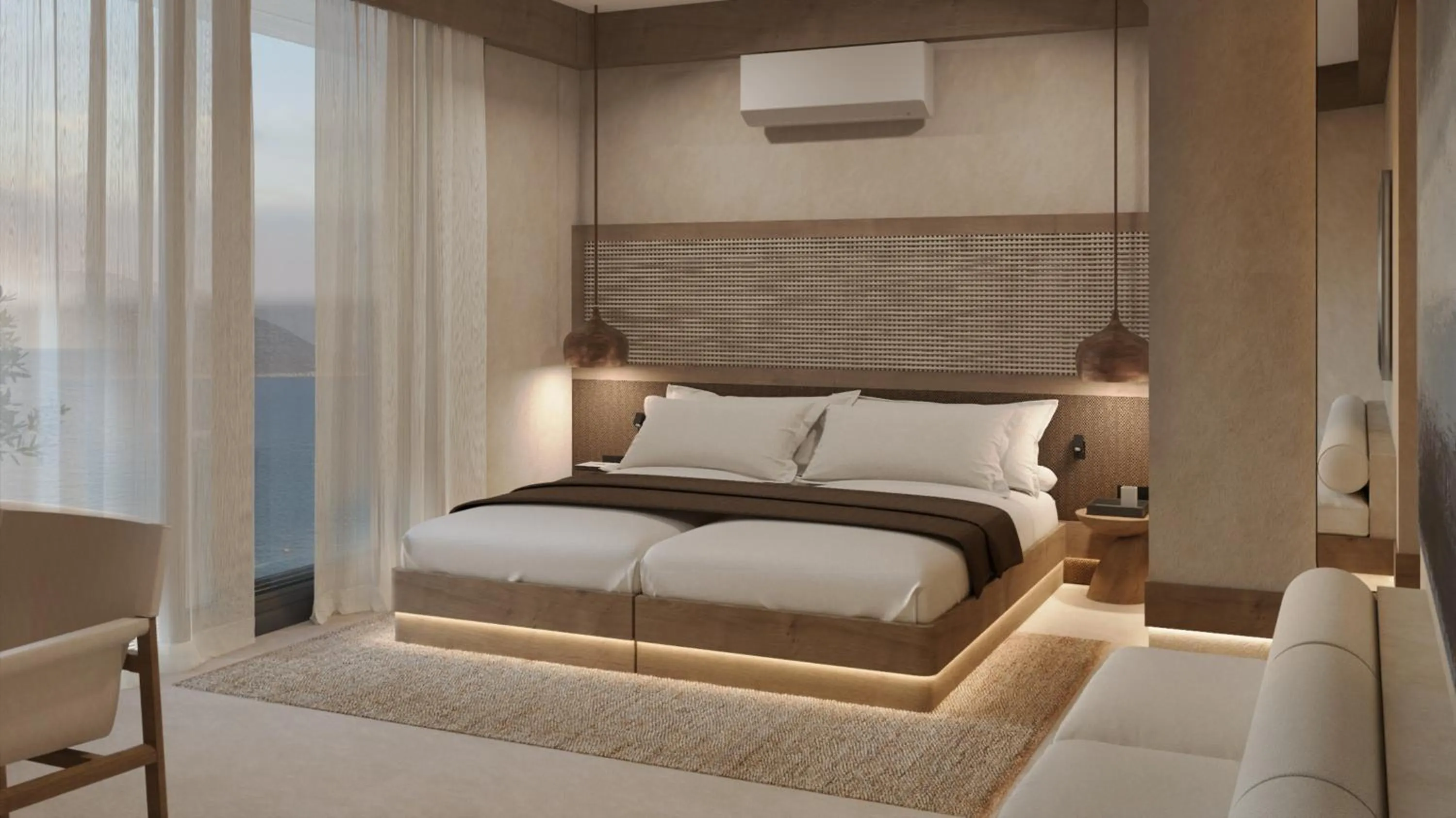 Bed in Villa Hotel Tamara