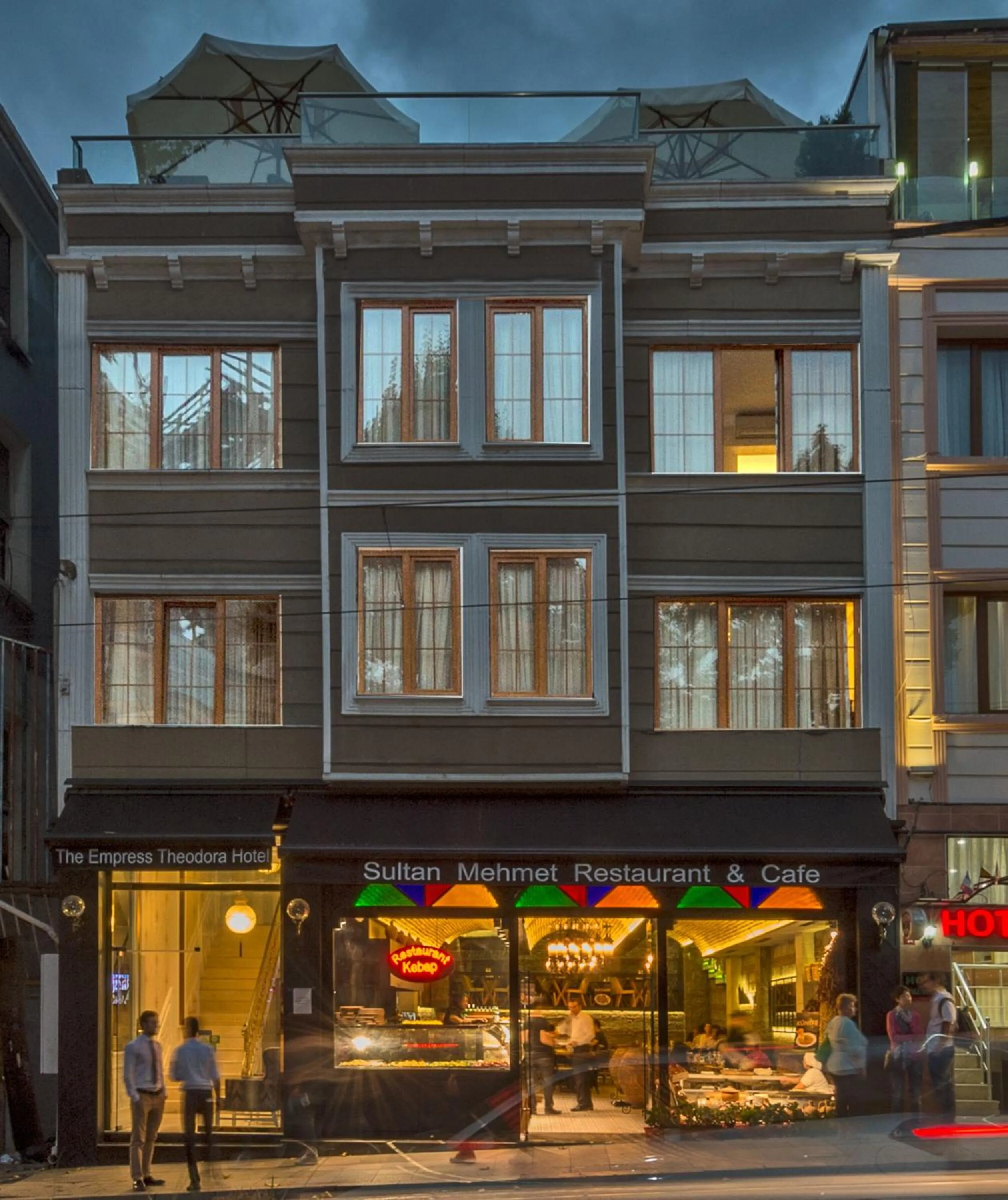 Facade/entrance in The Empress Theodora Hotel