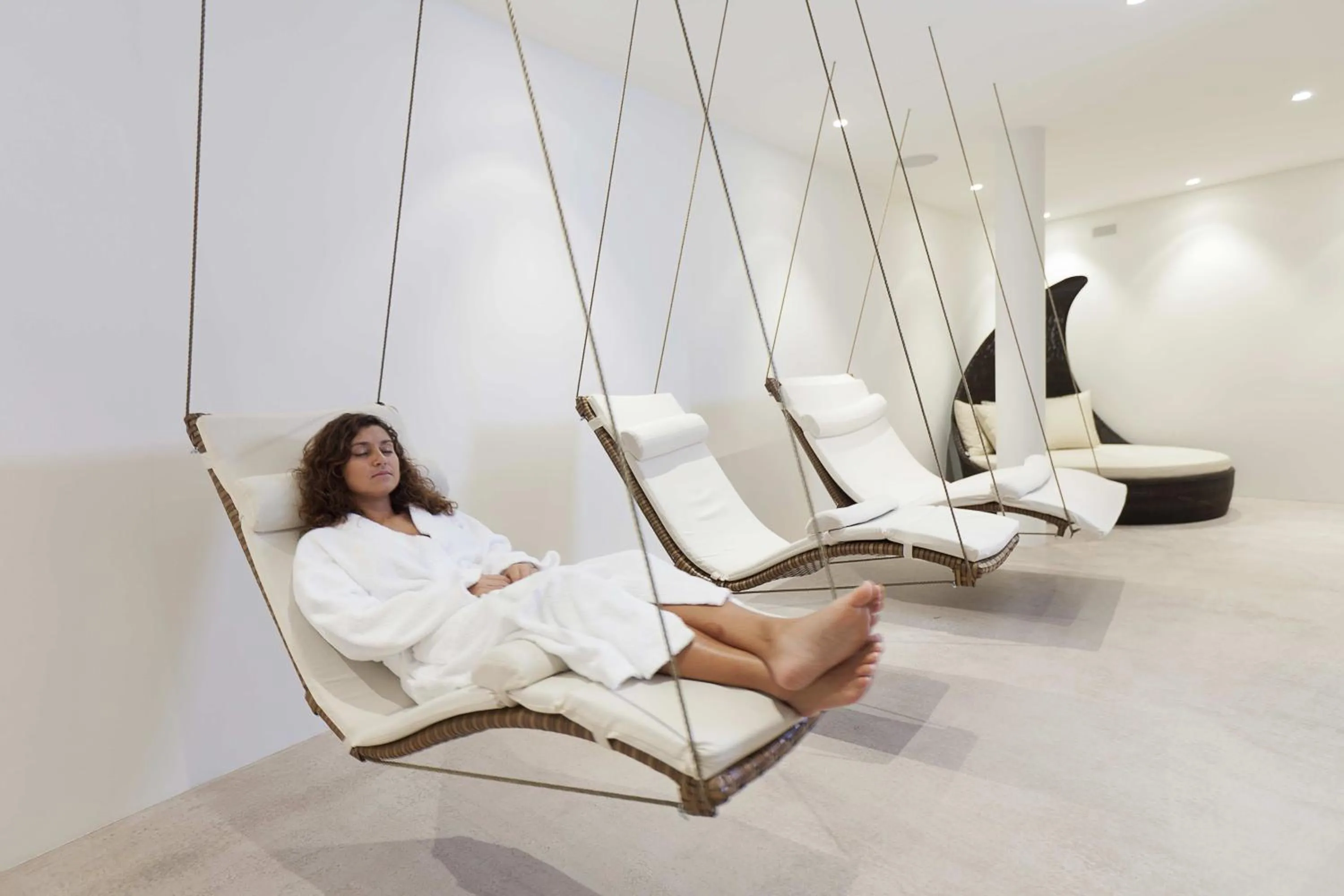 Spa and wellness centre/facilities in Hotel Arnica Scuol - Adults Only