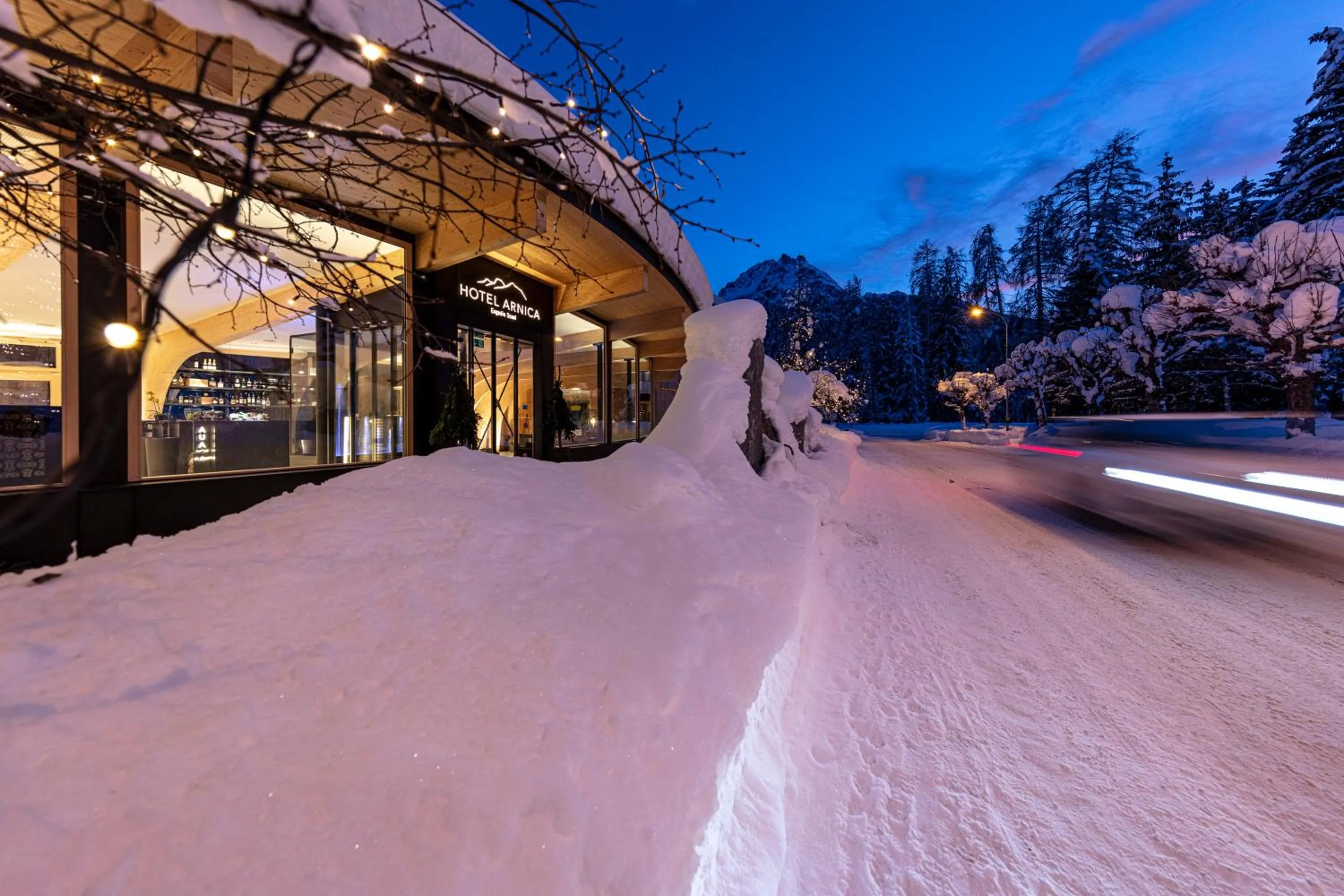 Property building in Hotel Arnica Scuol - Adults Only