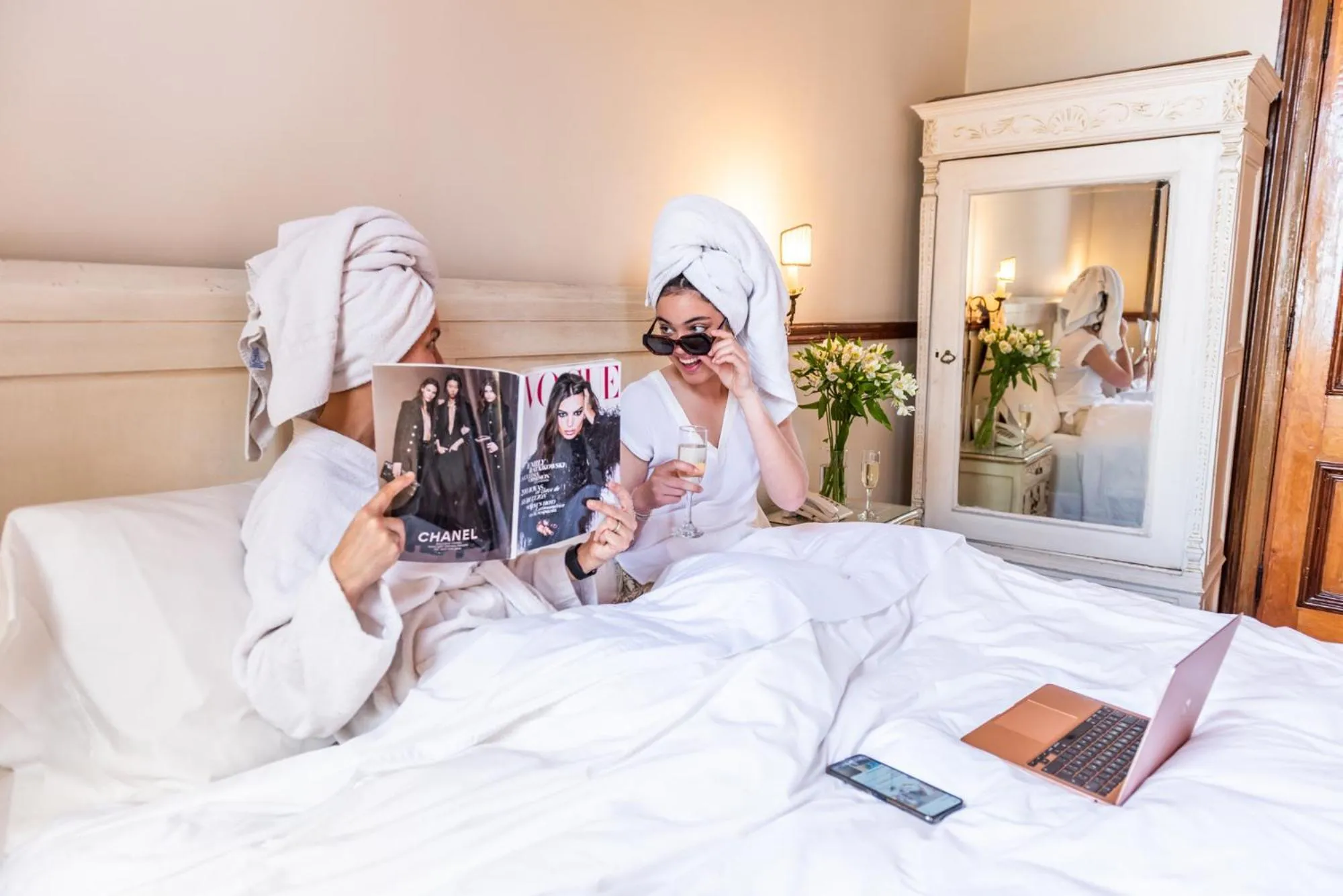 Bed in Gervasoni Hotel Boutique