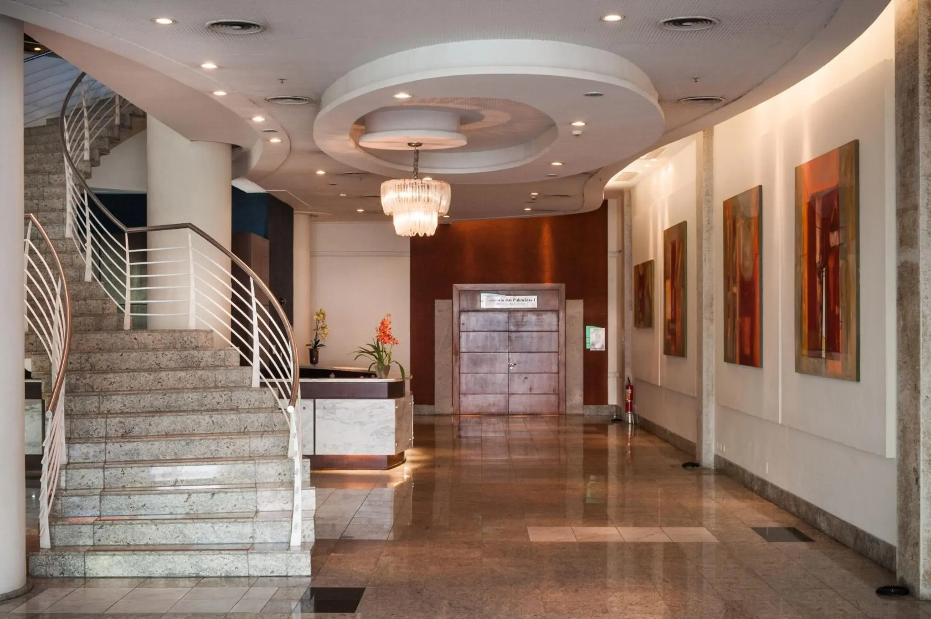 Lobby or reception in Bourbon Convention Hotel Joinville Lobby or reception in Bourbon Convention Hotel Joinville