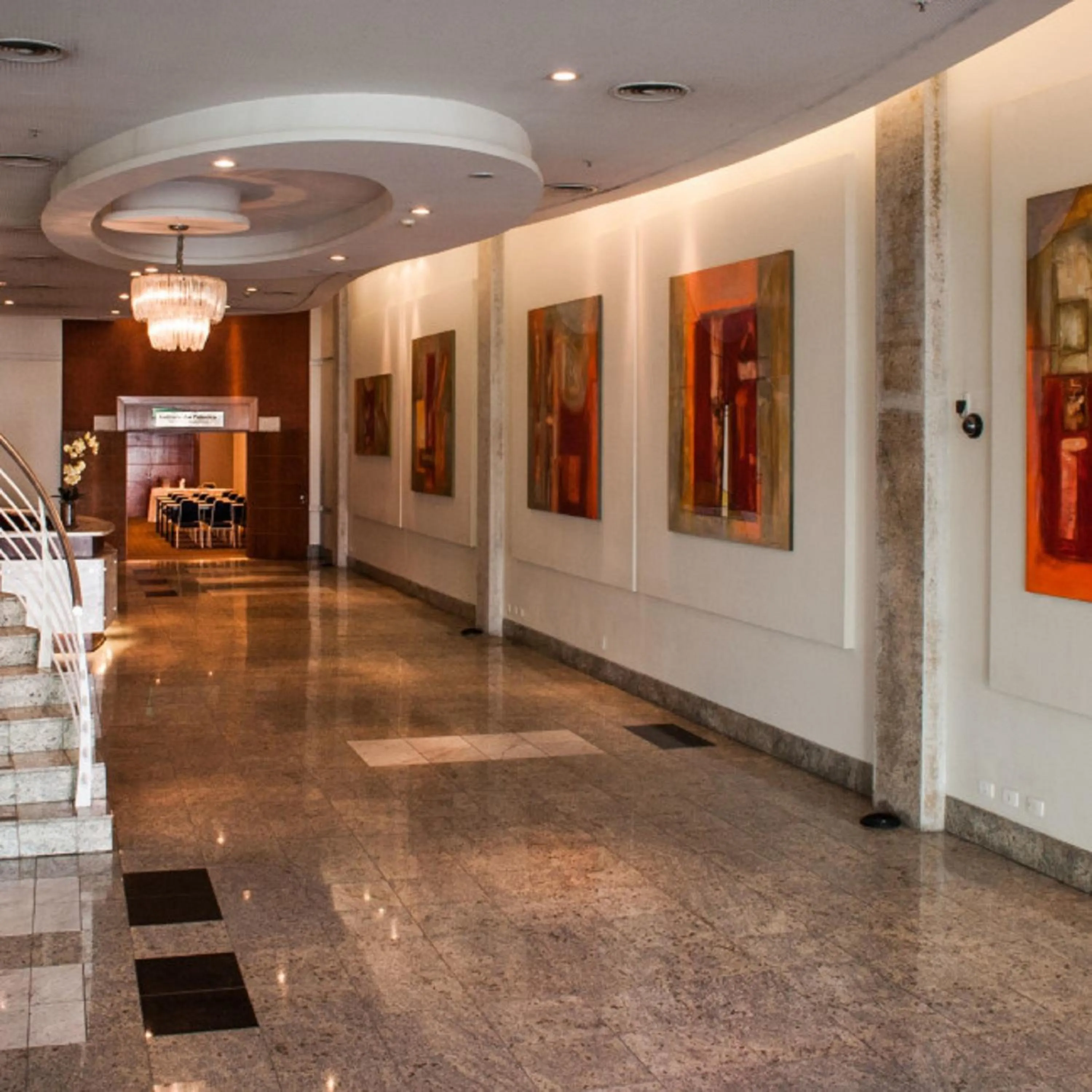 Lobby or reception in Bourbon Convention Hotel Joinville