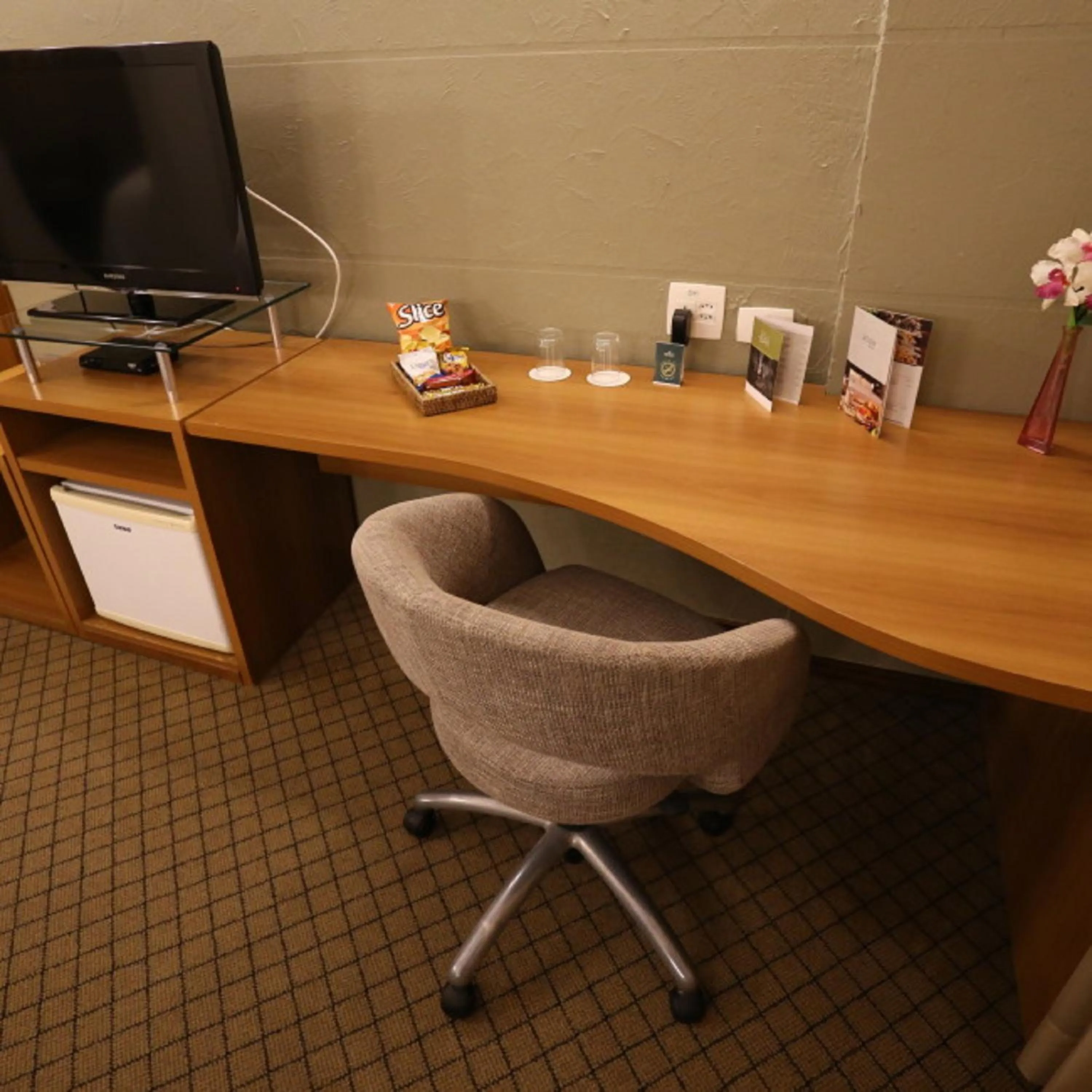 TV and multimedia in Bourbon Convention Hotel Joinville