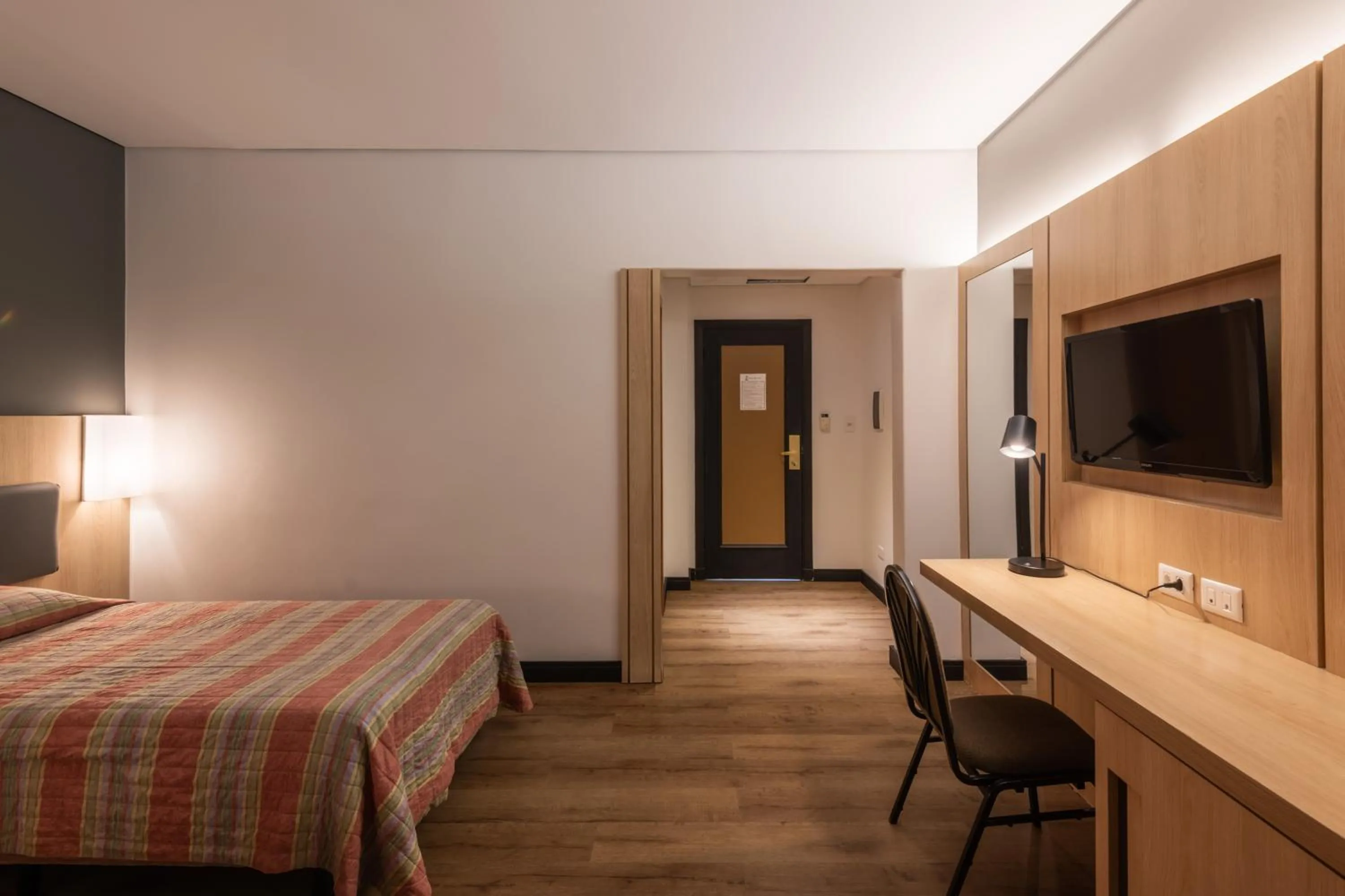 Bed in DELPLAZA Timbiras São Paulo