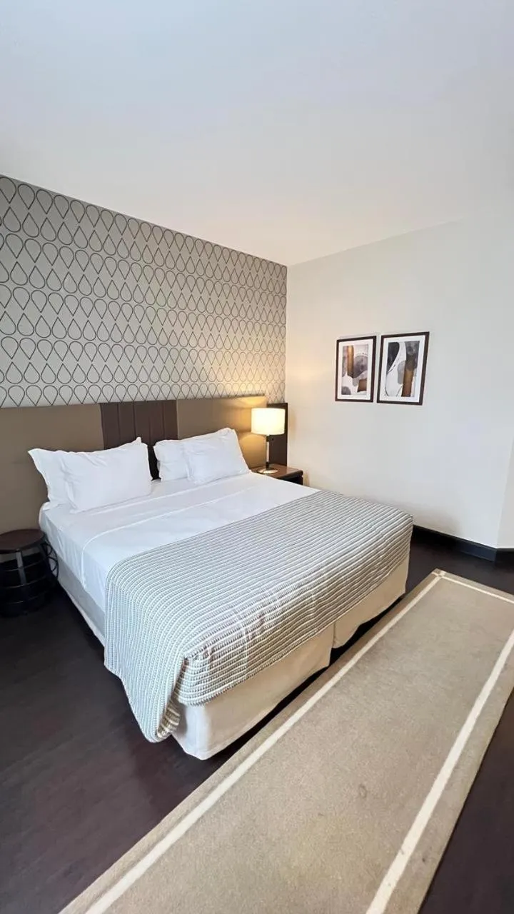 Bed in Bourbon Hotel & Suites Curitiba