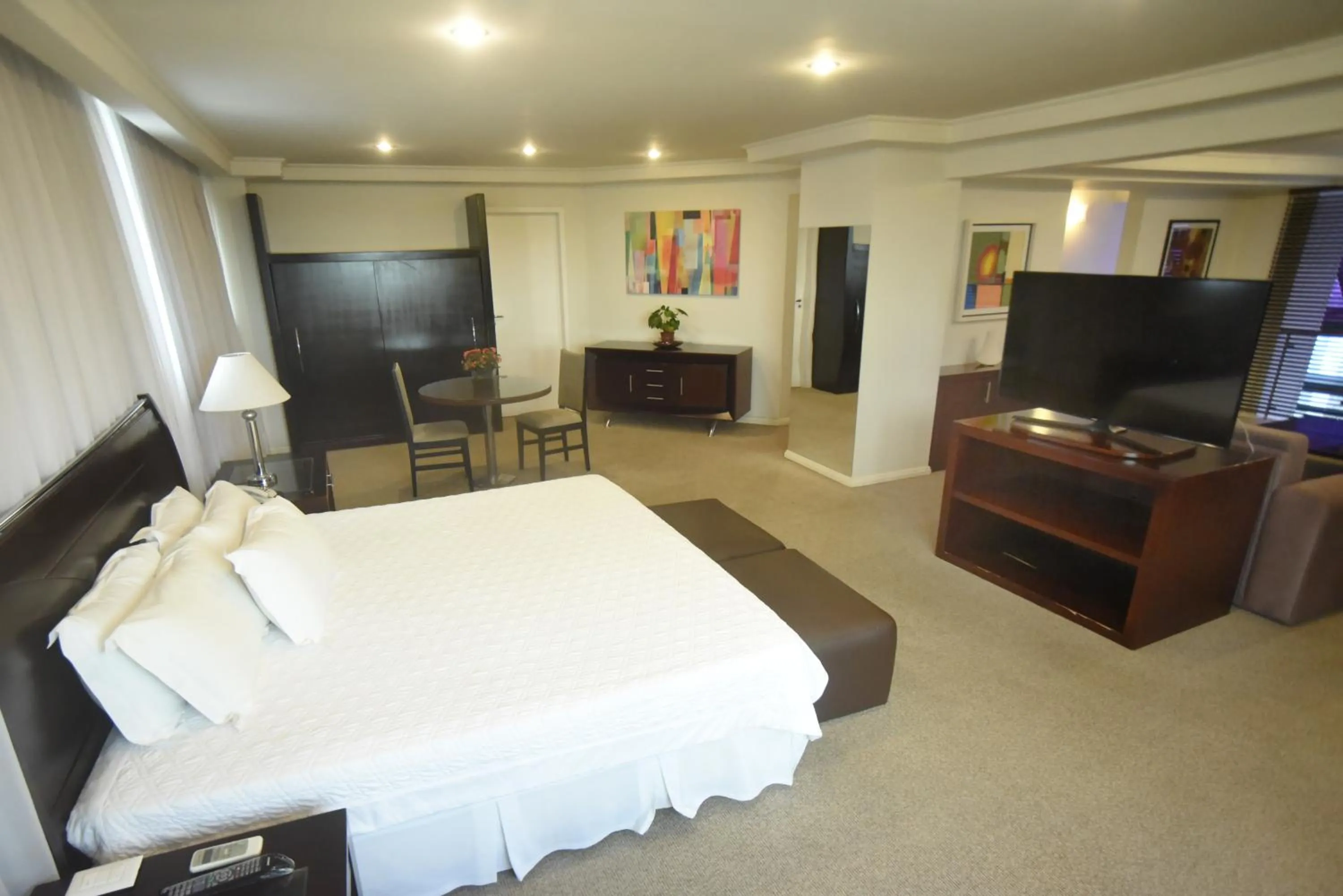 Bedroom, Bed in Central Park Hotel by Bourbon