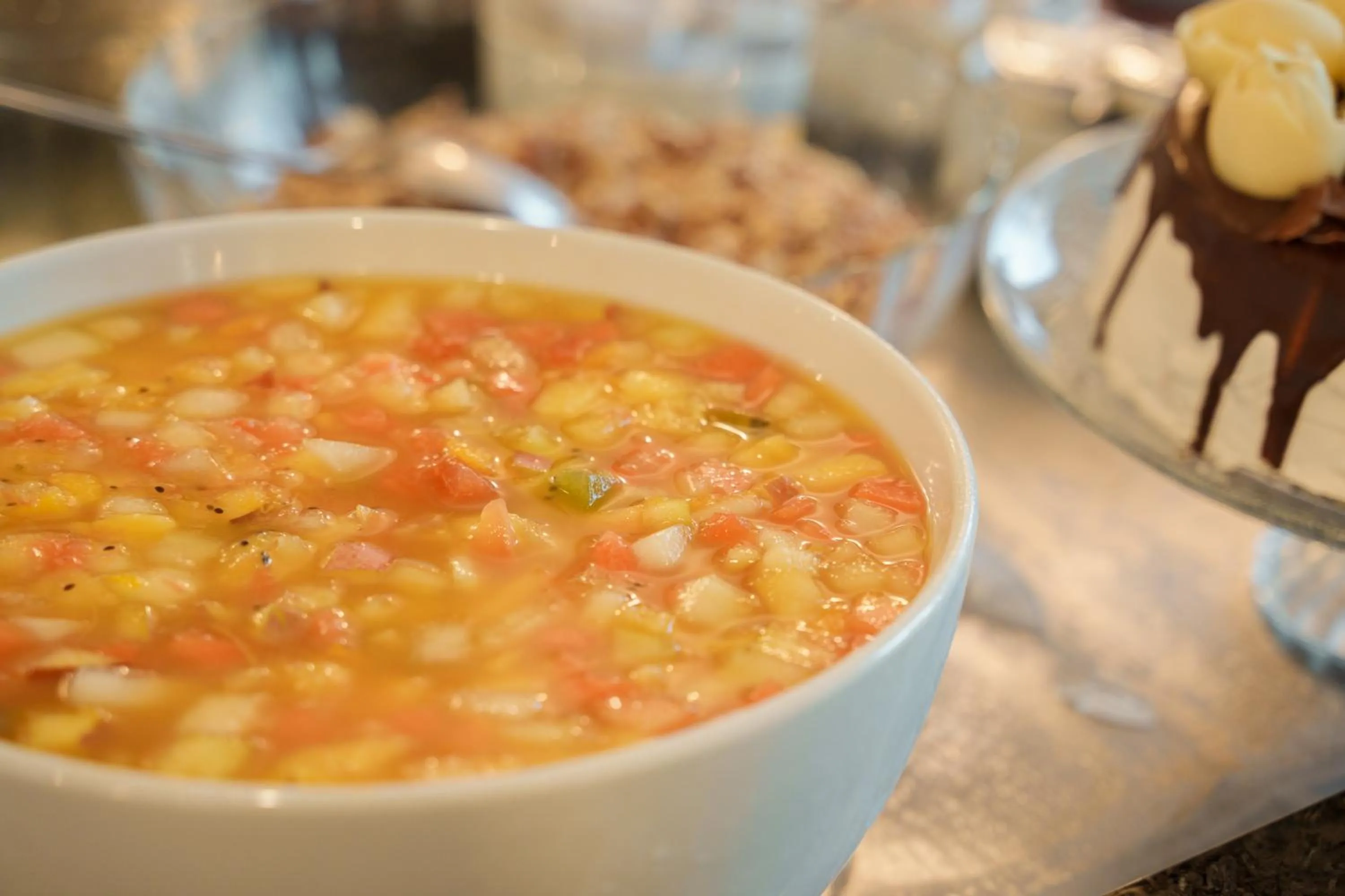 Food and drinks in Central Park Hotel by Bourbon