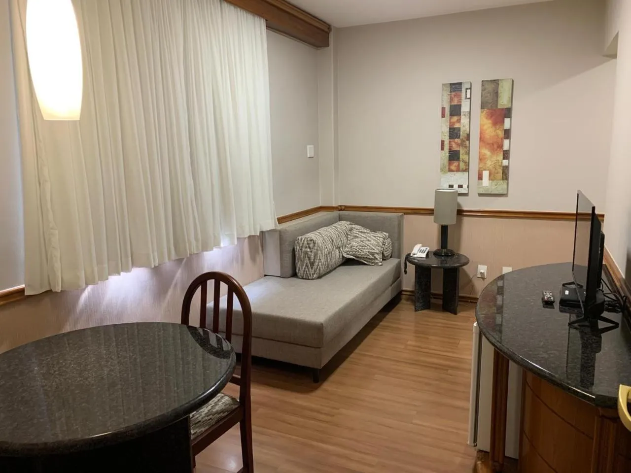 Living room, Bed in Bourbon Londrina Hotel