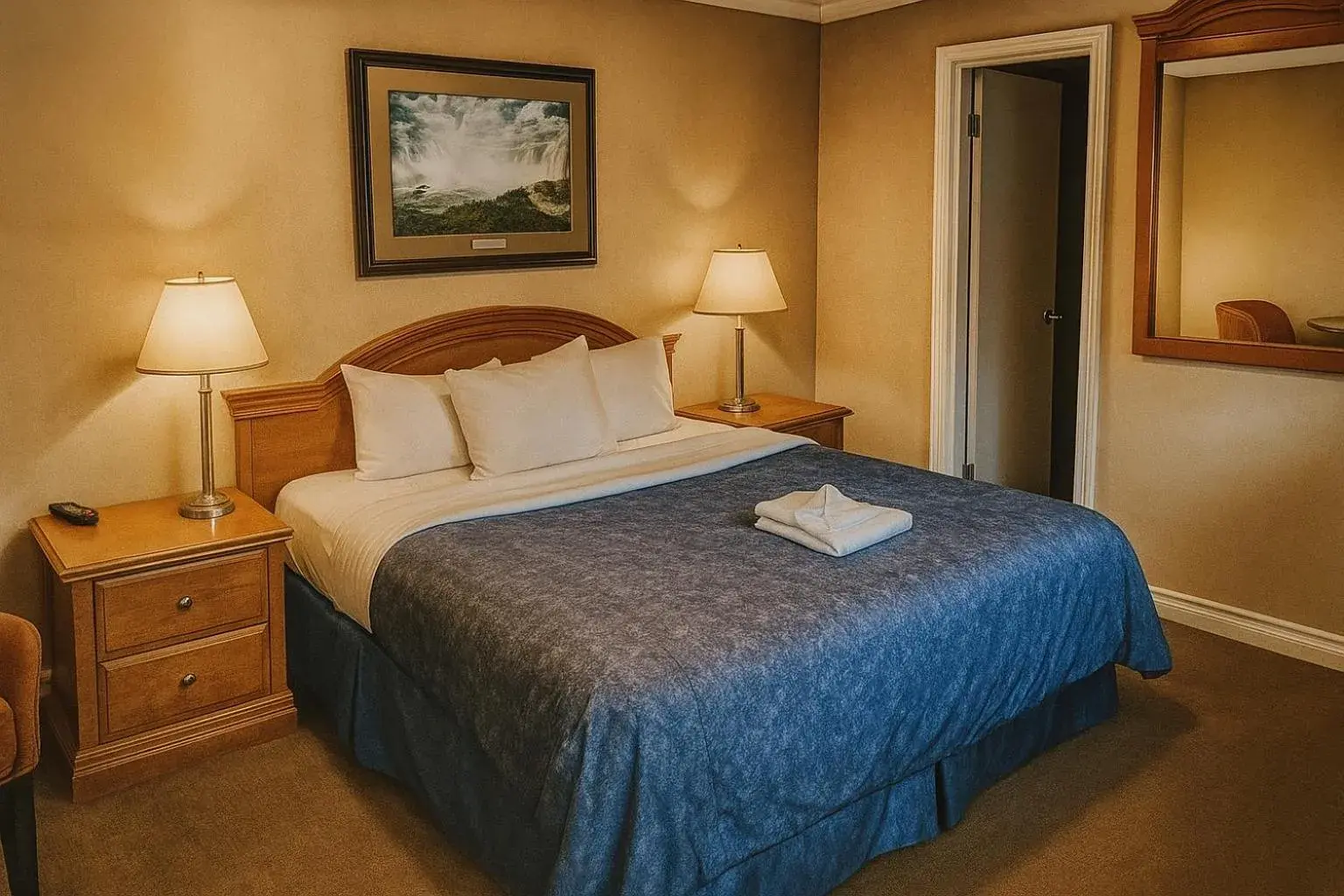 Bedroom, Bed in Empress Inn and Suites by the Falls Bedroom, Bed in Empress Inn and Suites by the Falls