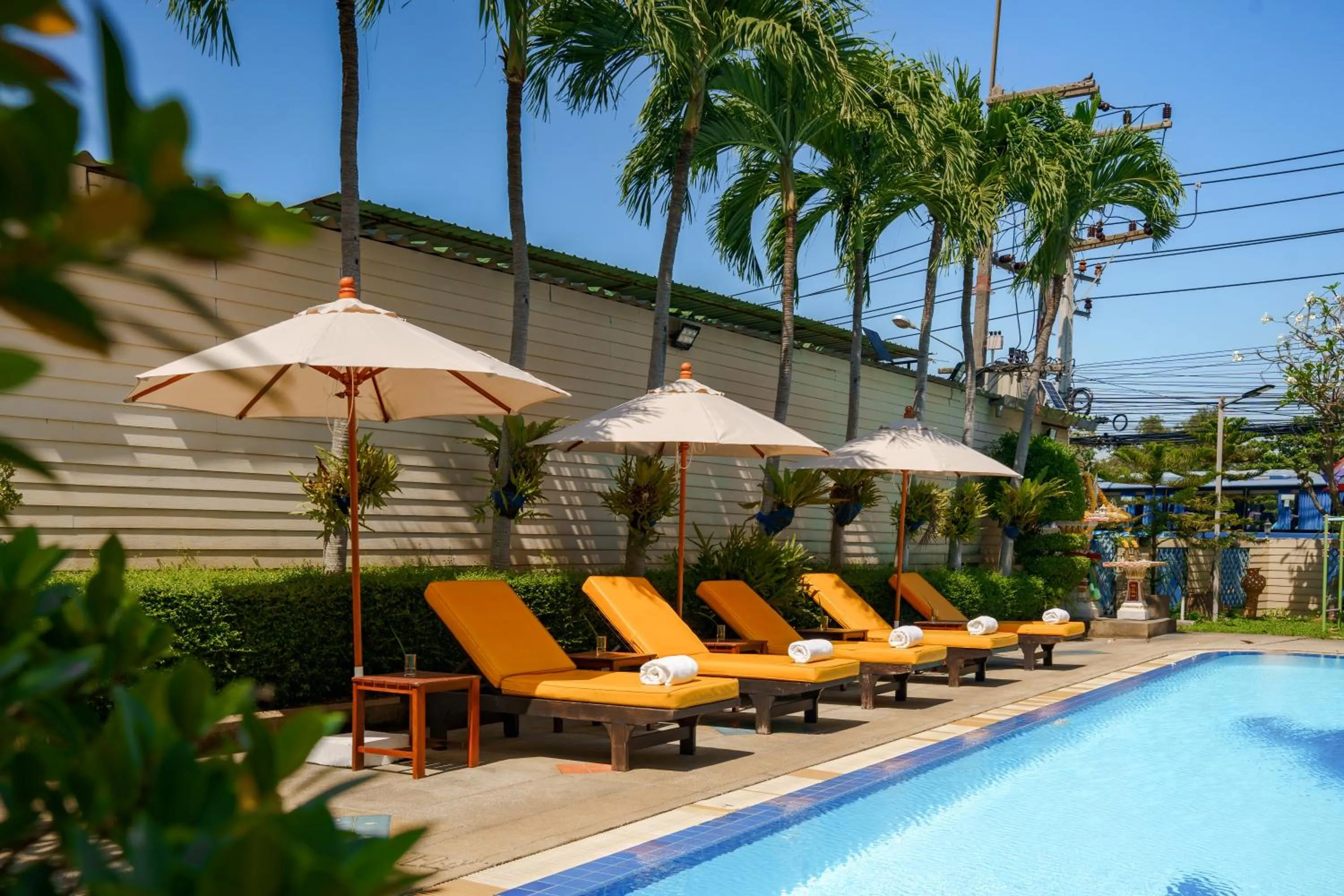 Swimming pool in JP Villa Pattaya