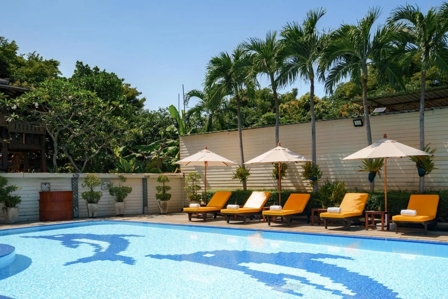 Swimming pool in JP Villa Pattaya