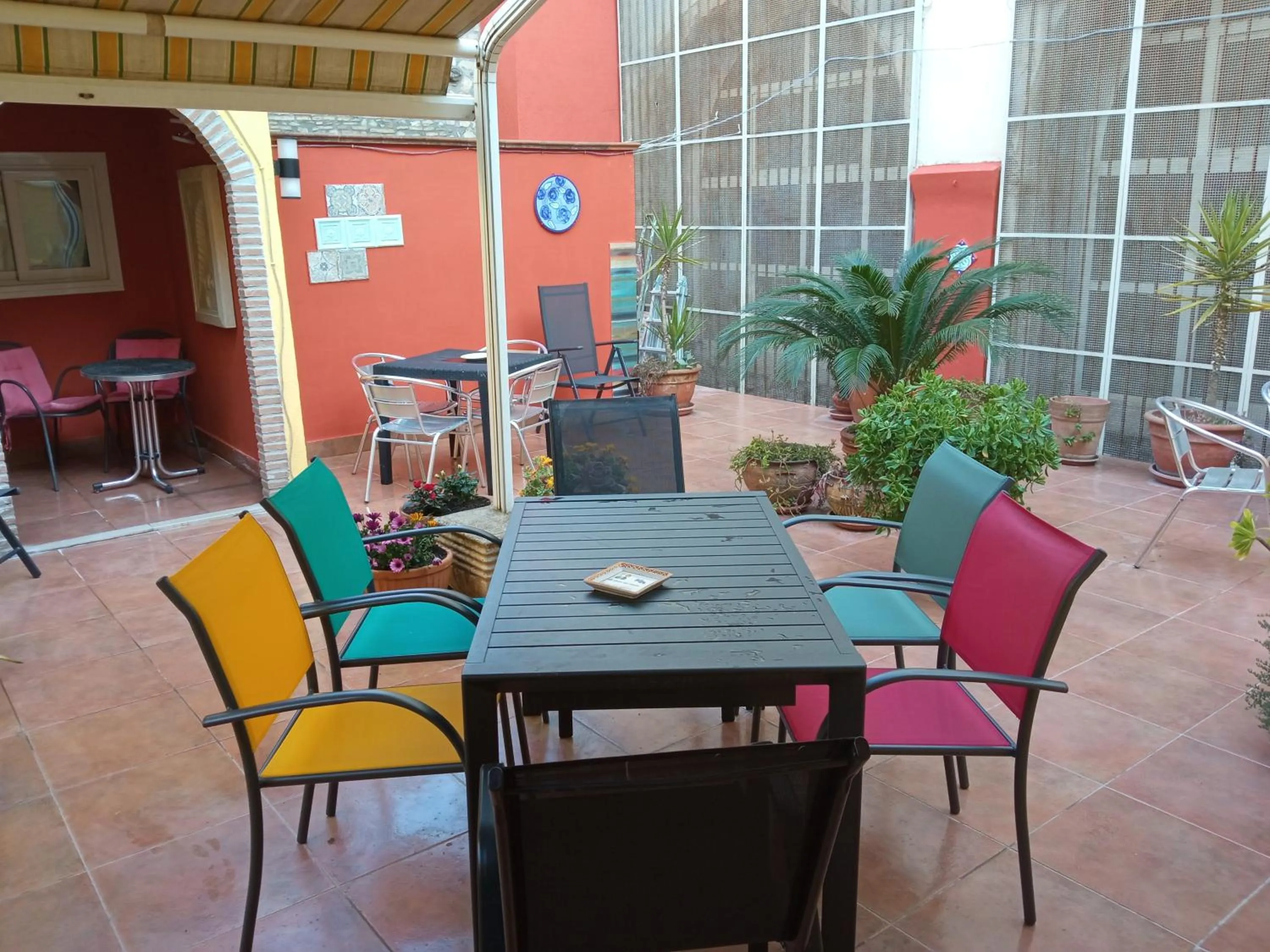 Patio in B&B Le Stanze del Sogno