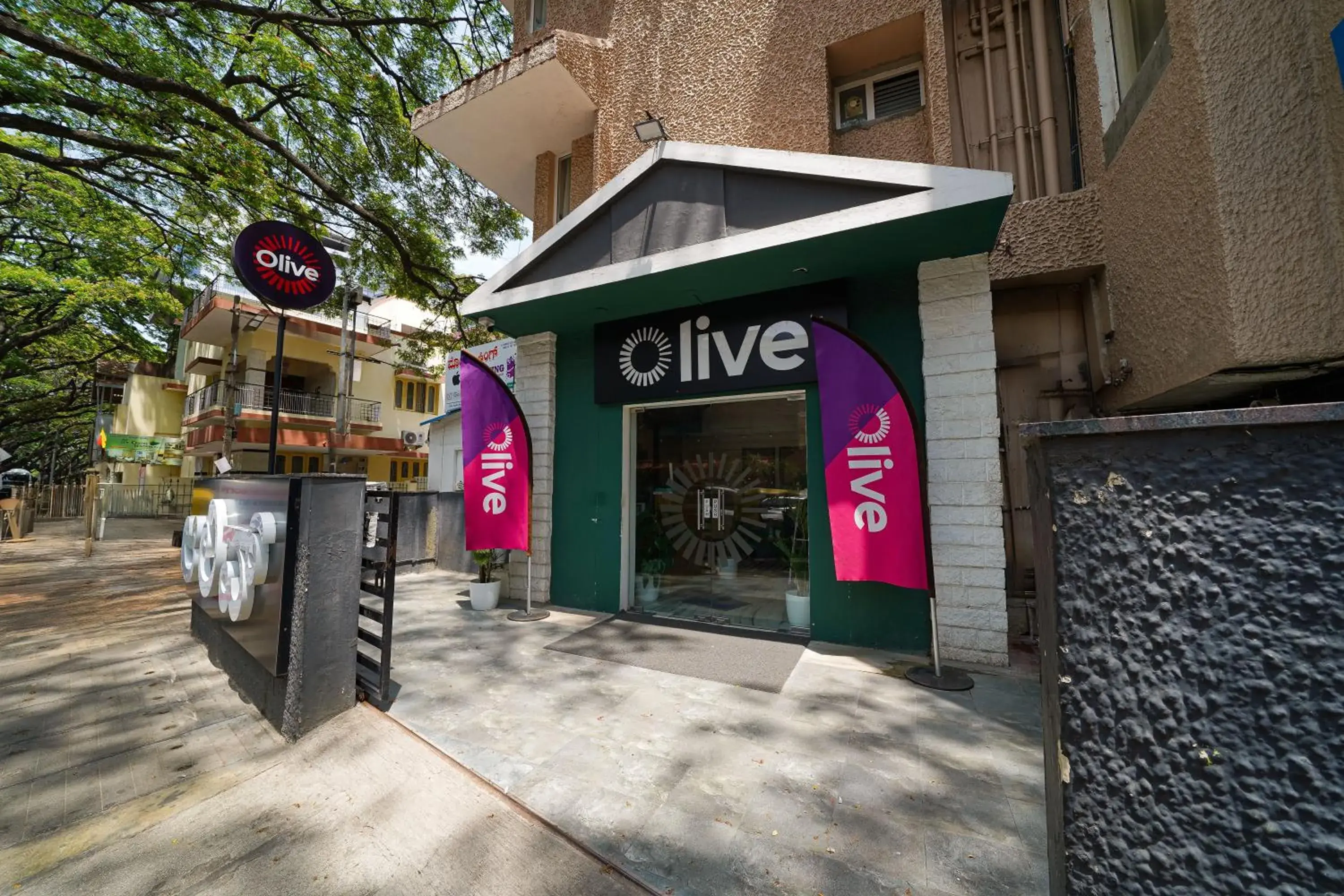 Property building in Olive Zip Indiranagar Metro by Embassy Group Property building in Olive Zip Indiranagar Metro by Embassy Group