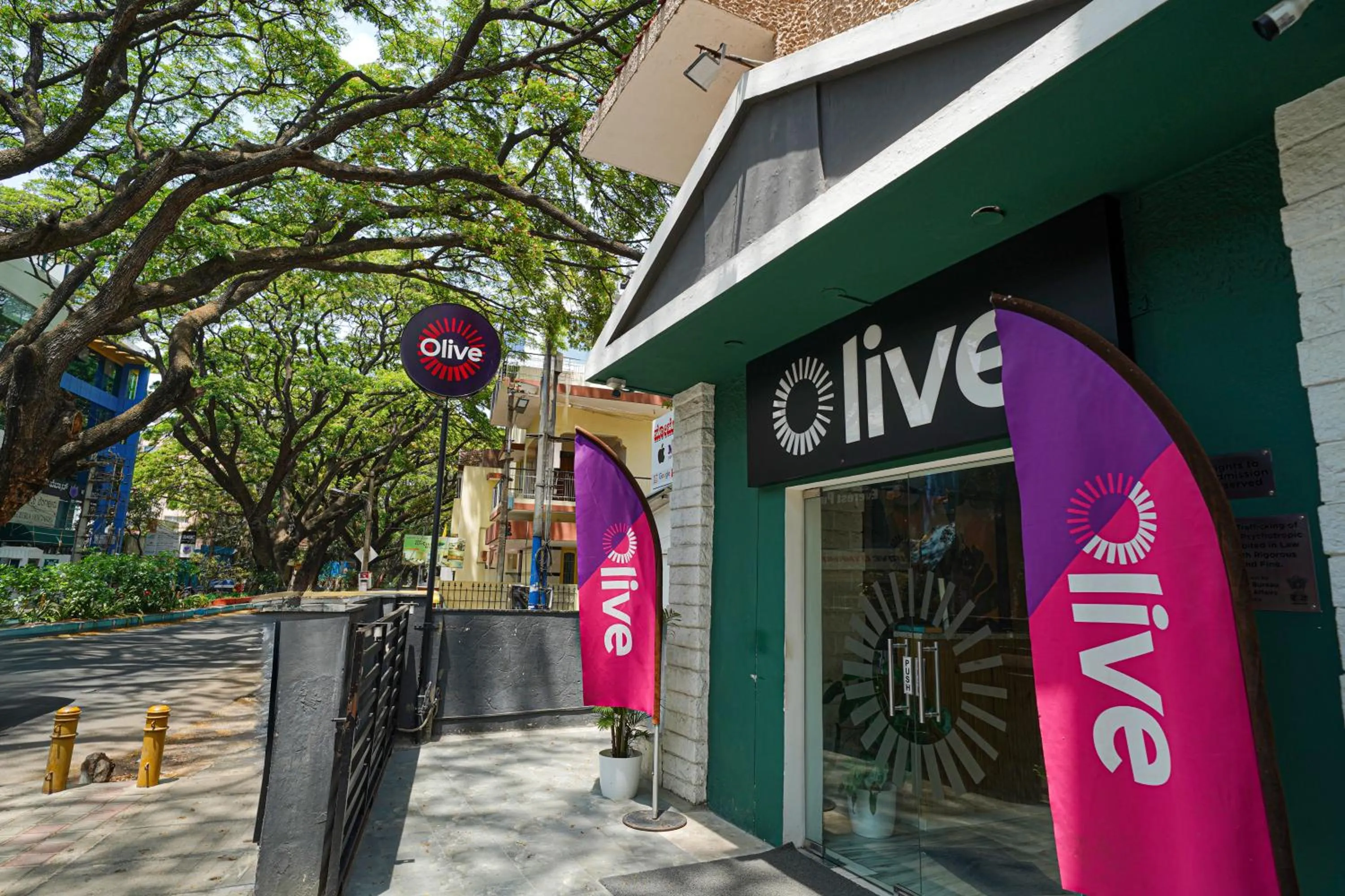 Property building in Olive Zip Indiranagar Metro by Embassy Group