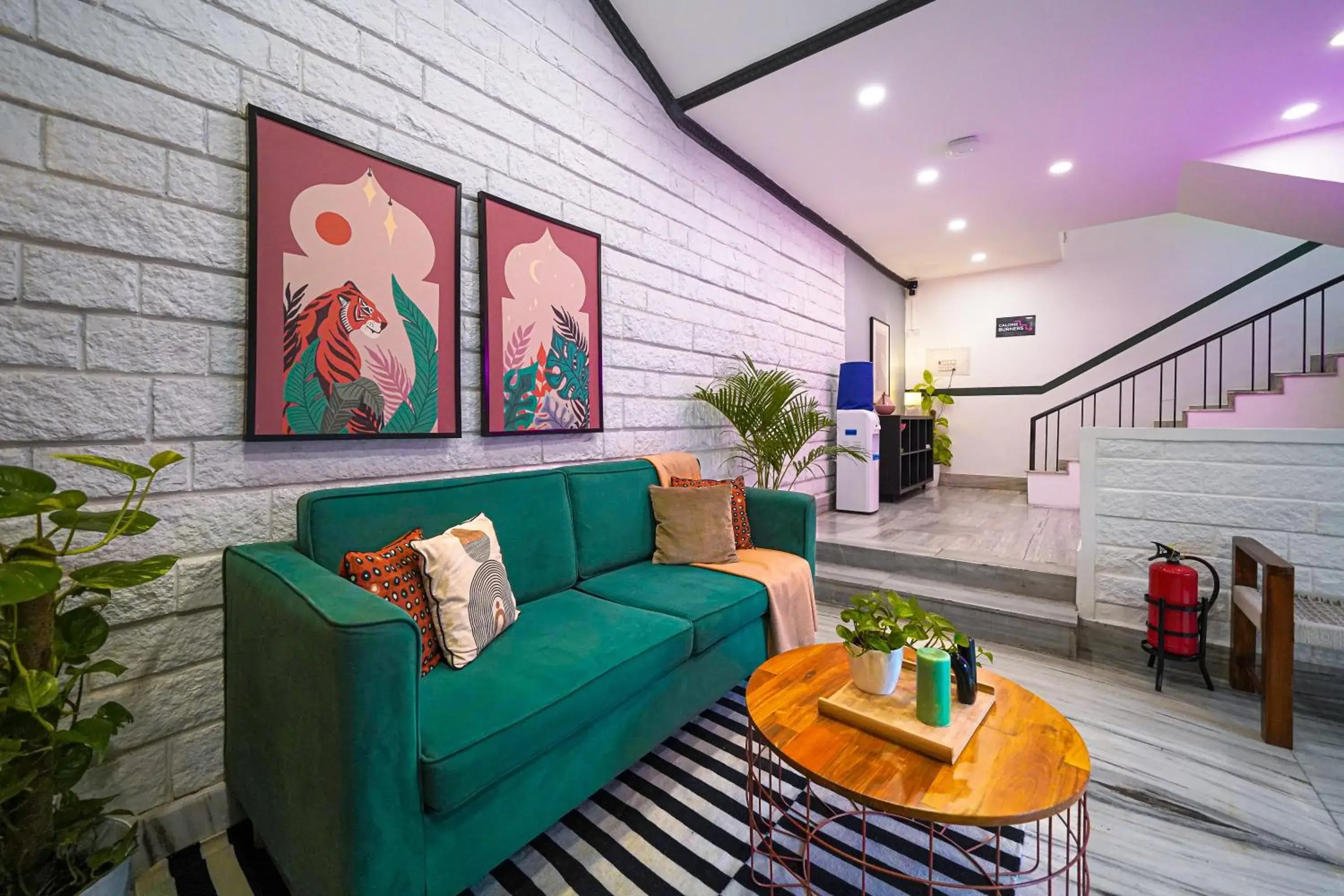 Lobby or reception in Olive Zip Indiranagar Metro by Embassy Group Lobby or reception in Olive Zip Indiranagar Metro by Embassy Group