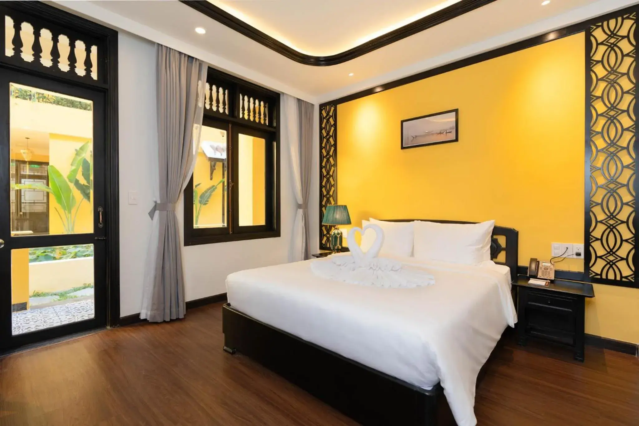 Deluxe Double Room with Garden View in Lantern Boutique Hoi An Deluxe Double Room with Garden View in Lantern Boutique Hoi An