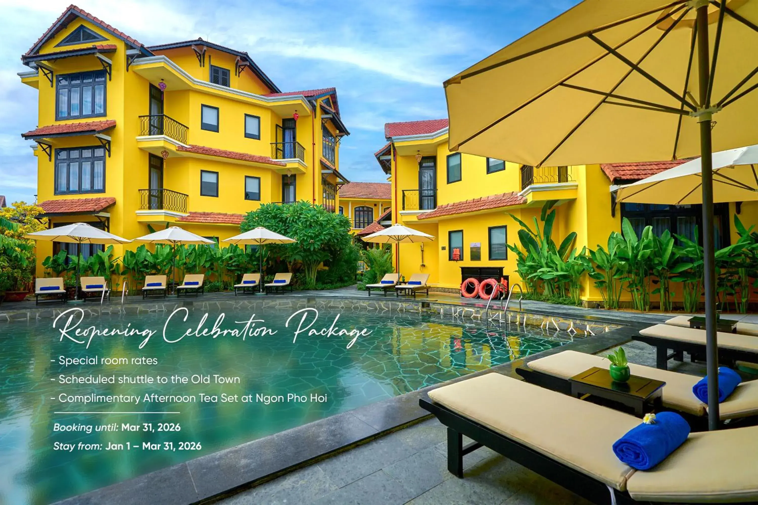 Property building in Lantern Boutique Hoi An Property building in Lantern Boutique Hoi An