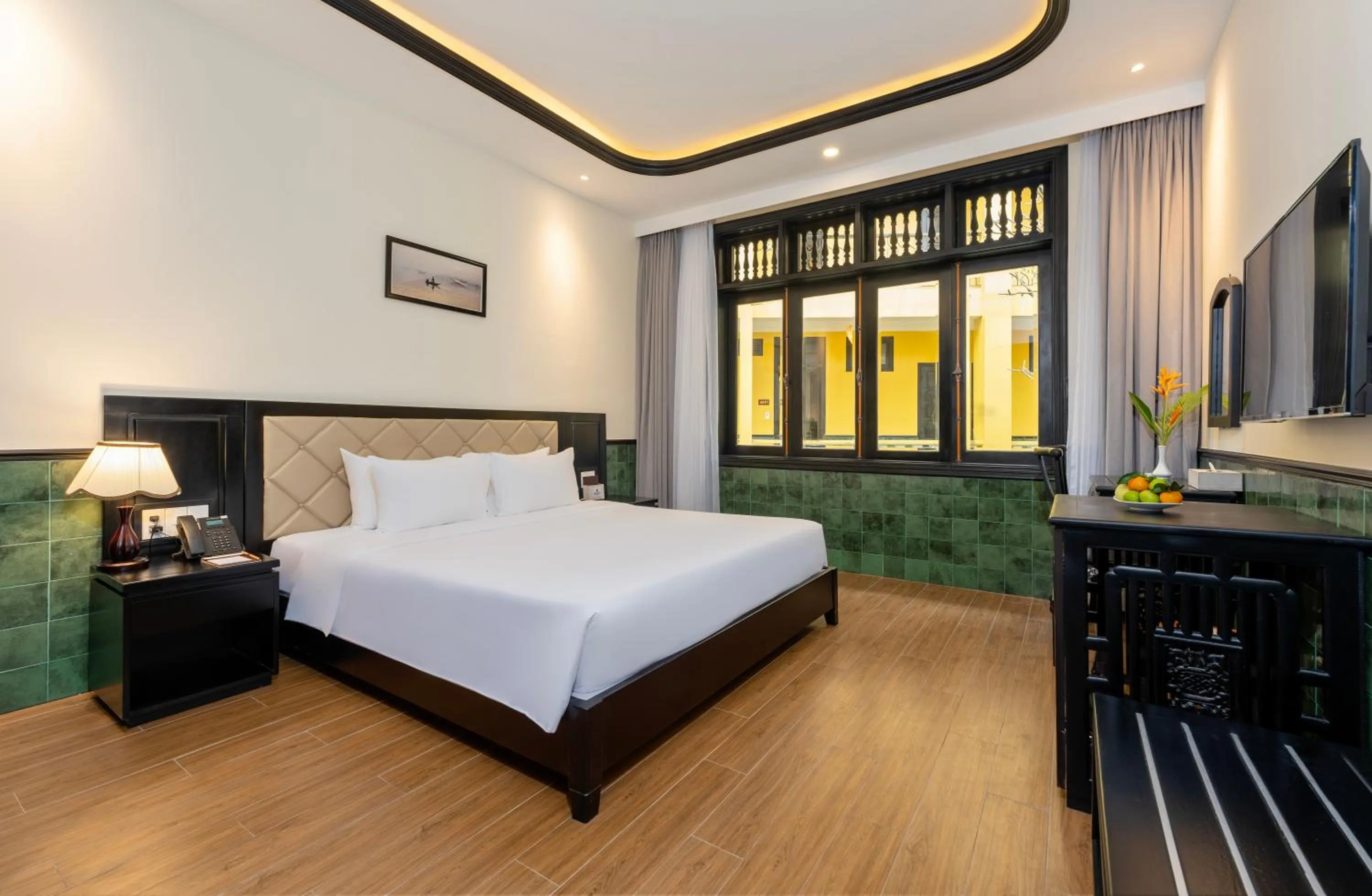 Bed in Lantern Boutique Hoi An