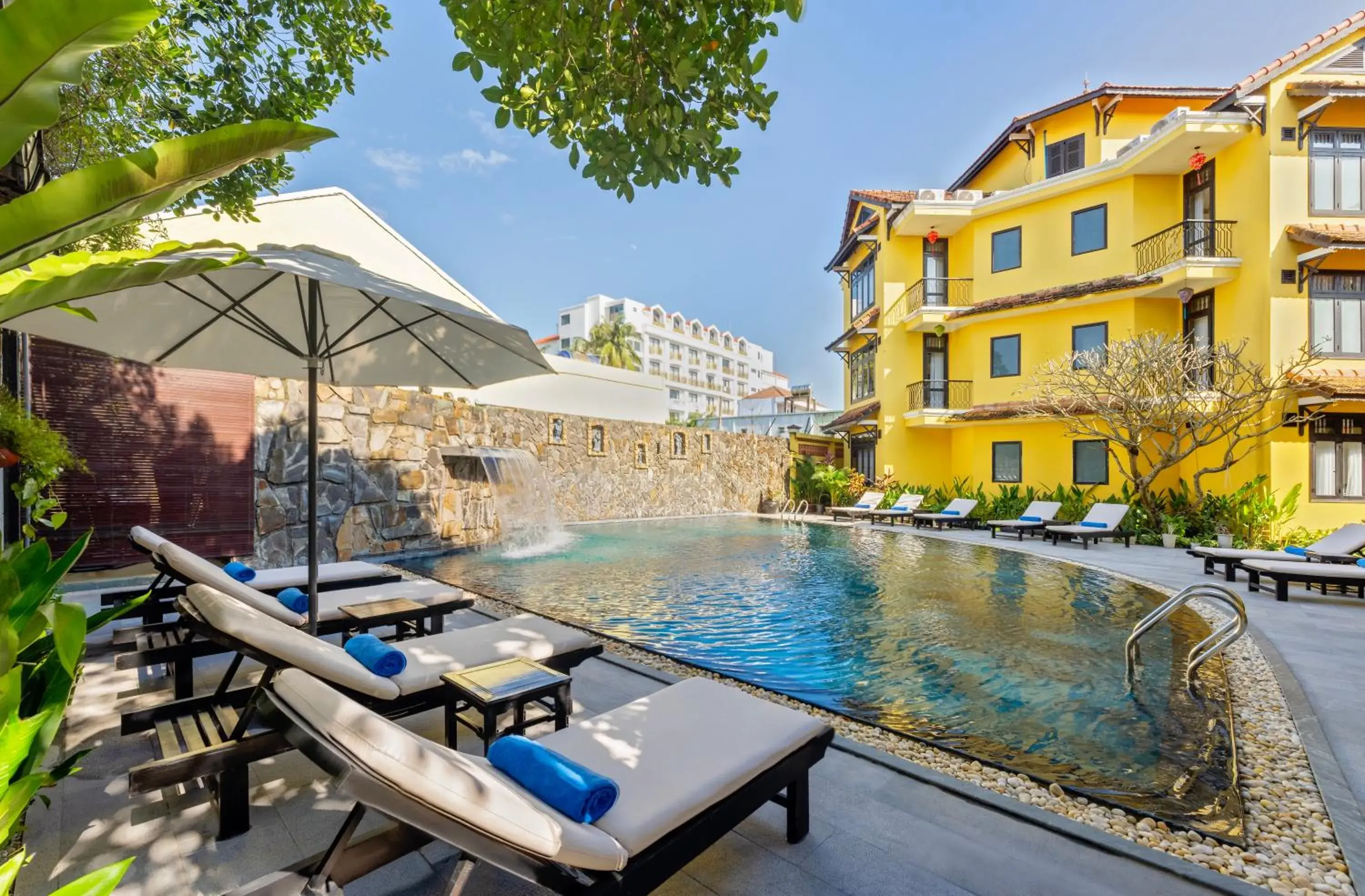 Swimming pool in Lantern Boutique Hoi An Swimming pool in Lantern Boutique Hoi An