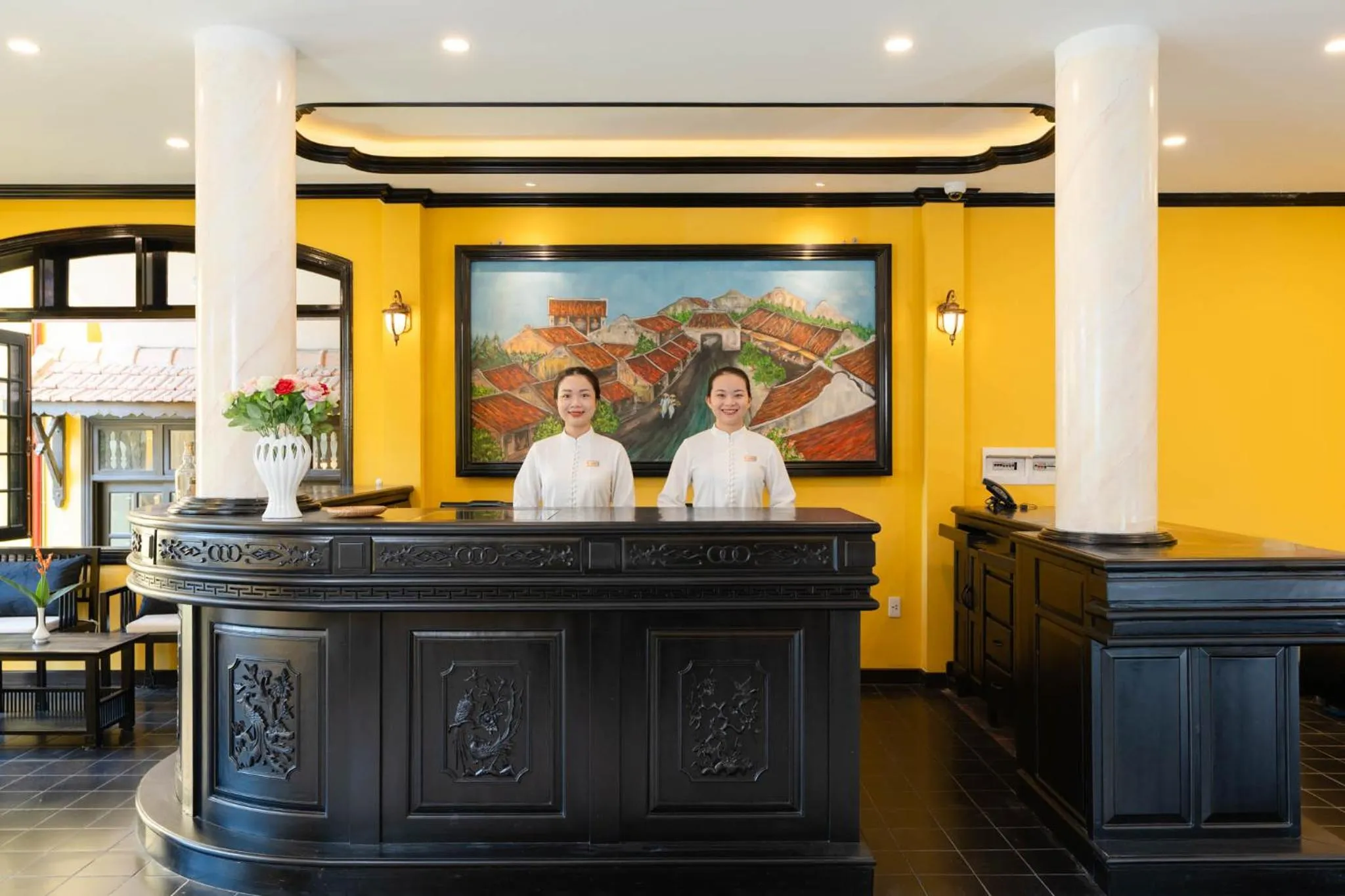 Staff in Oriental Boutique Hoi An