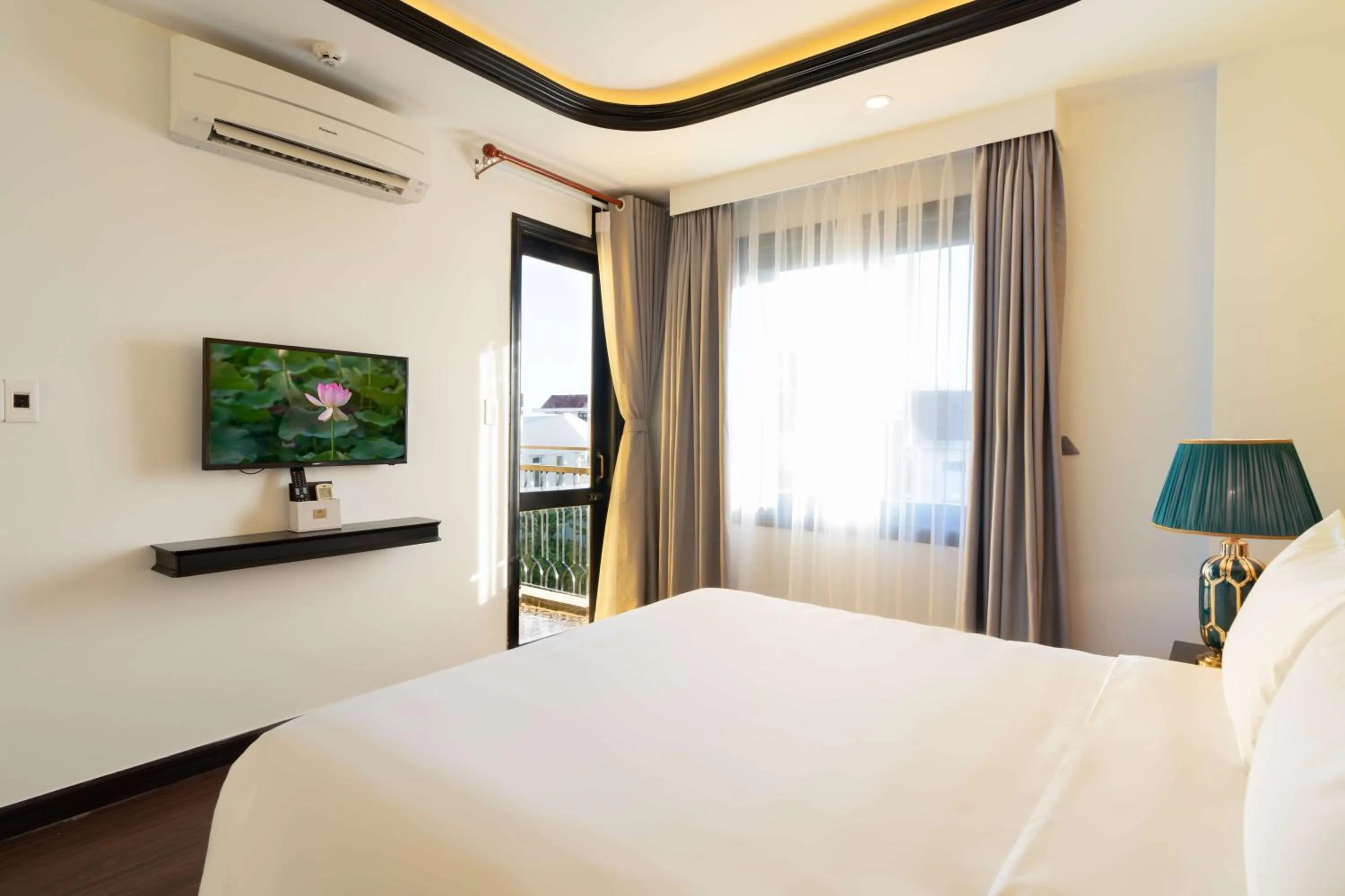 Bed in Lantern Boutique Hoi An