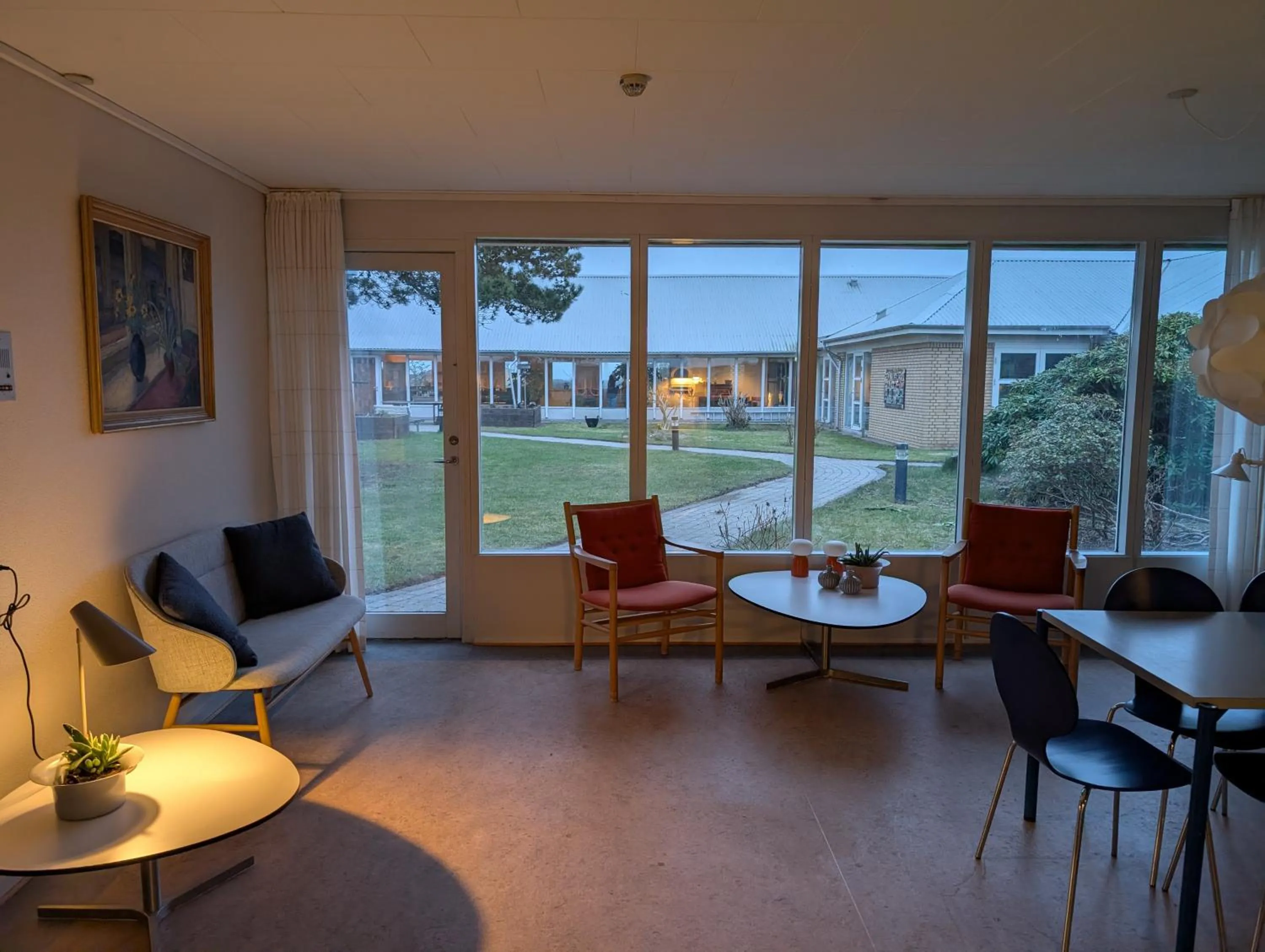 Living room in Djurs-BnB - Rimsøhuset