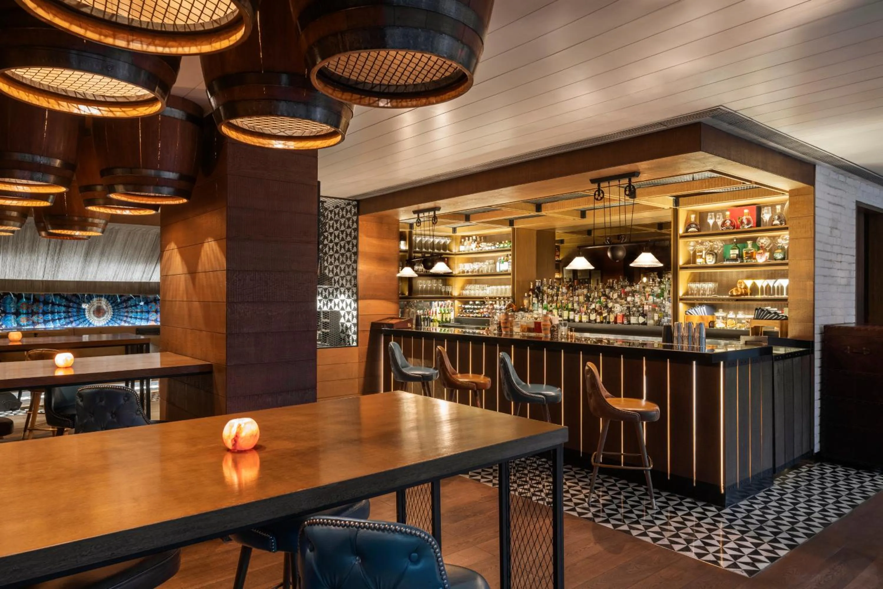 Lounge or bar in Shangri-La Eros New Delhi