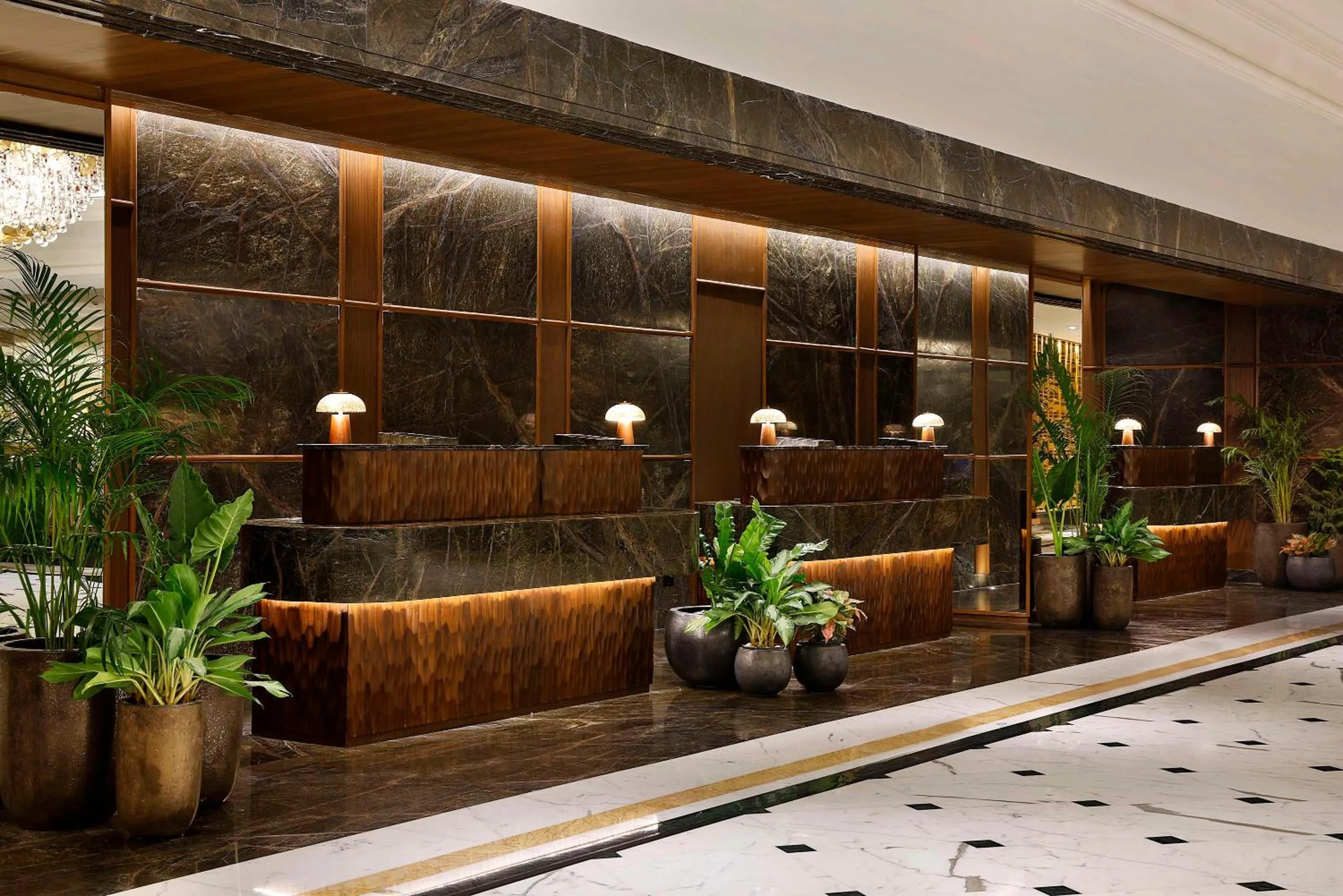 Lobby or reception in Shangri-La Eros New Delhi