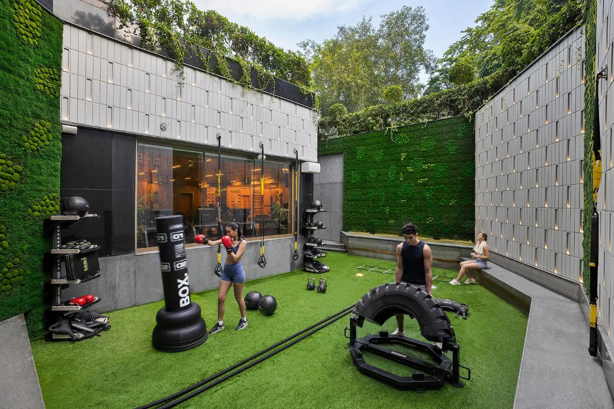 Fitness centre/facilities in Shangri-La Eros New Delhi