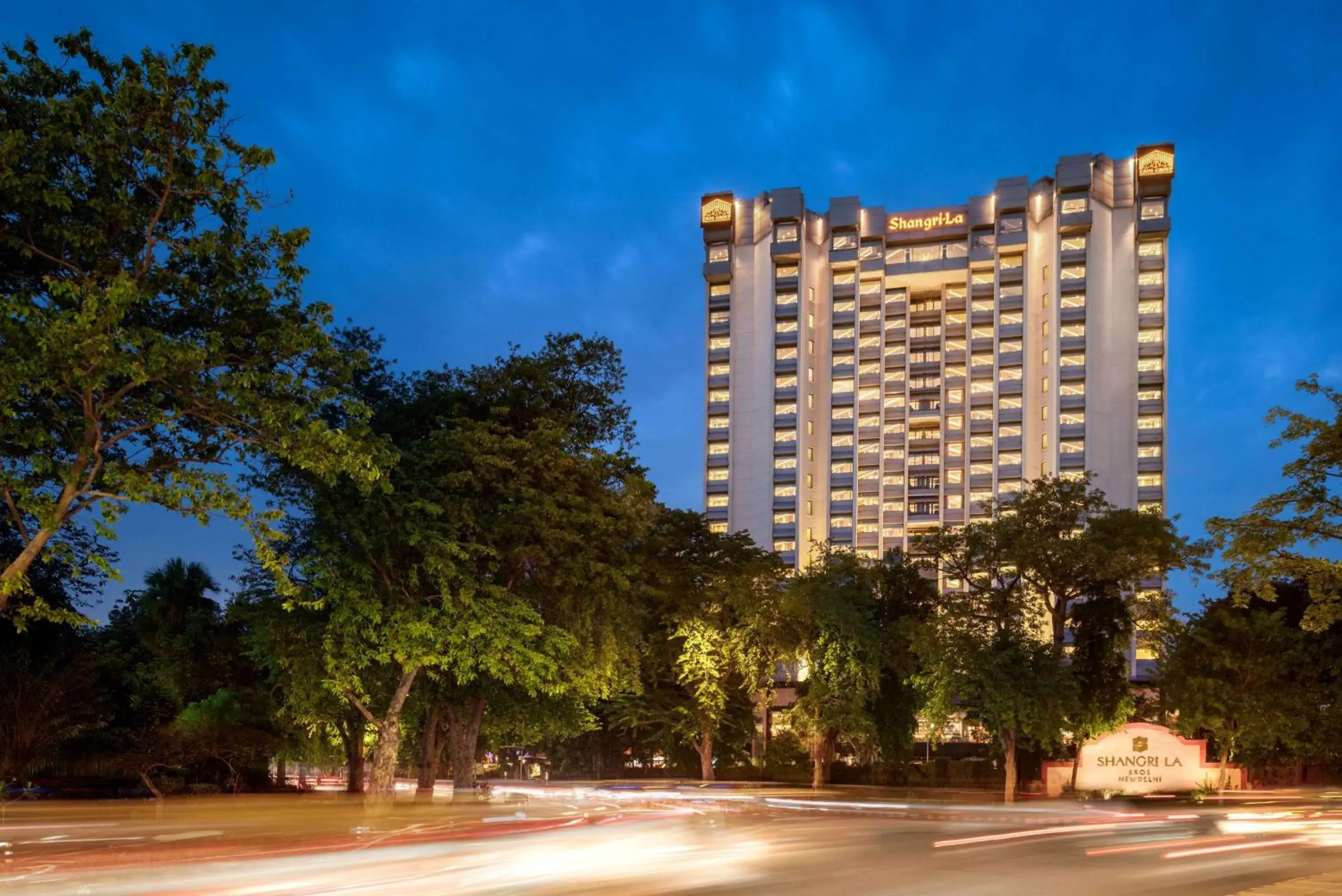 Property building in Shangri-La Eros New Delhi Property building in Shangri-La Eros New Delhi