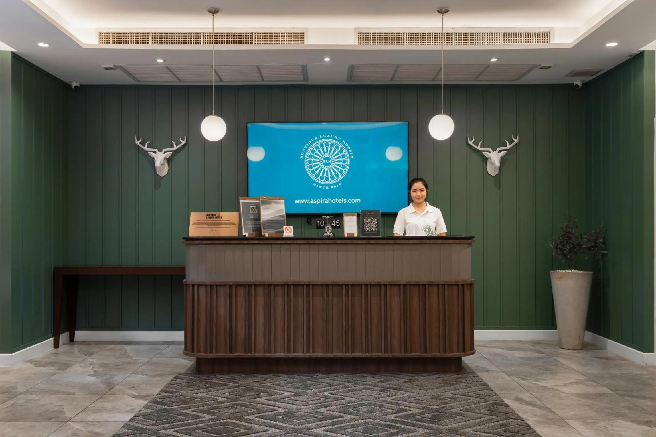 Lobby or reception in The Legacy Hotel Nana Sukhumvit, Aspira Collection