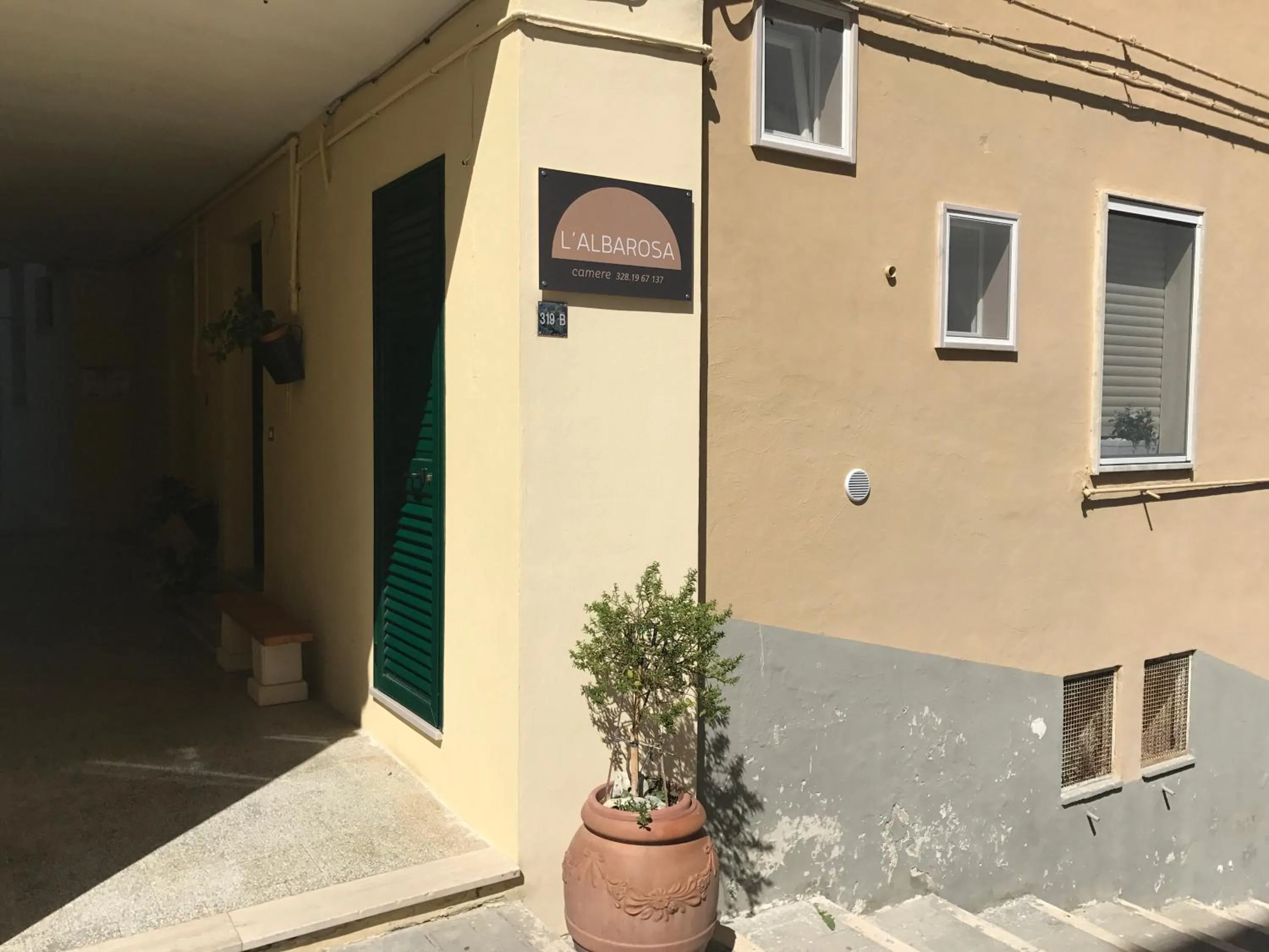 Facade/entrance in L'AlbaRosa - Camere