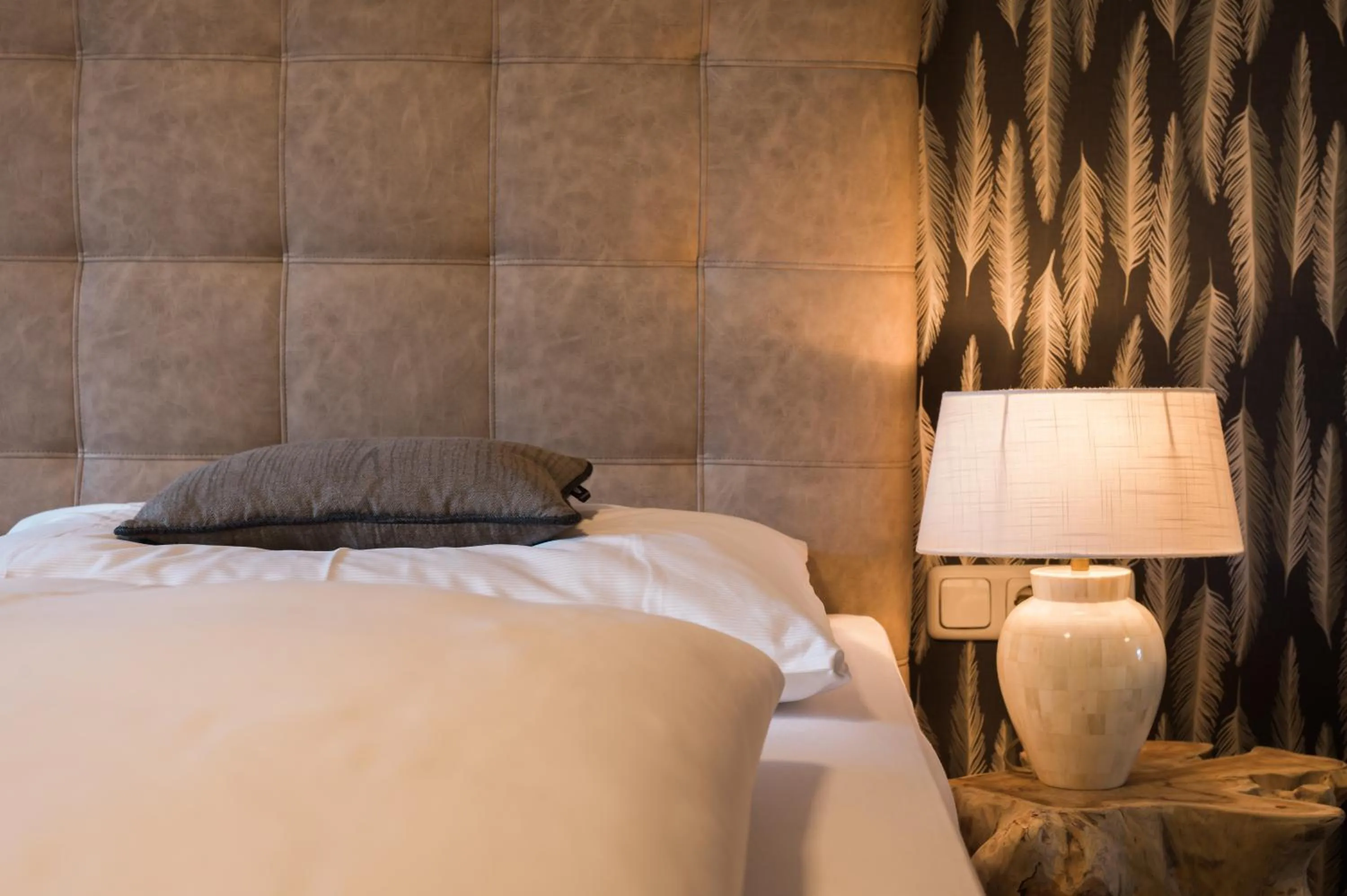 Decorative detail, Bed in Gasthof Hotel Hauslwirt