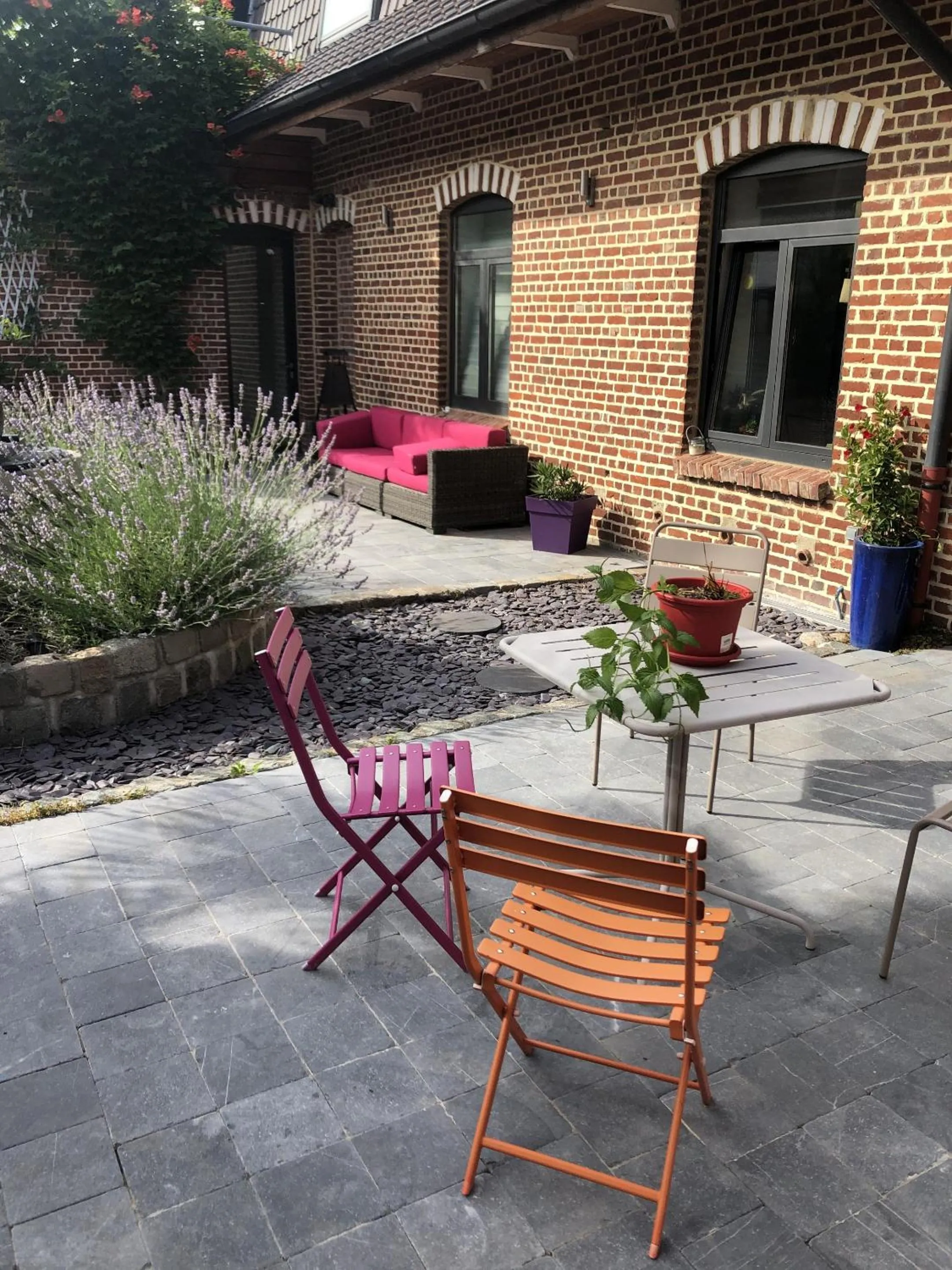 Garden in Aux Herbes Hautes