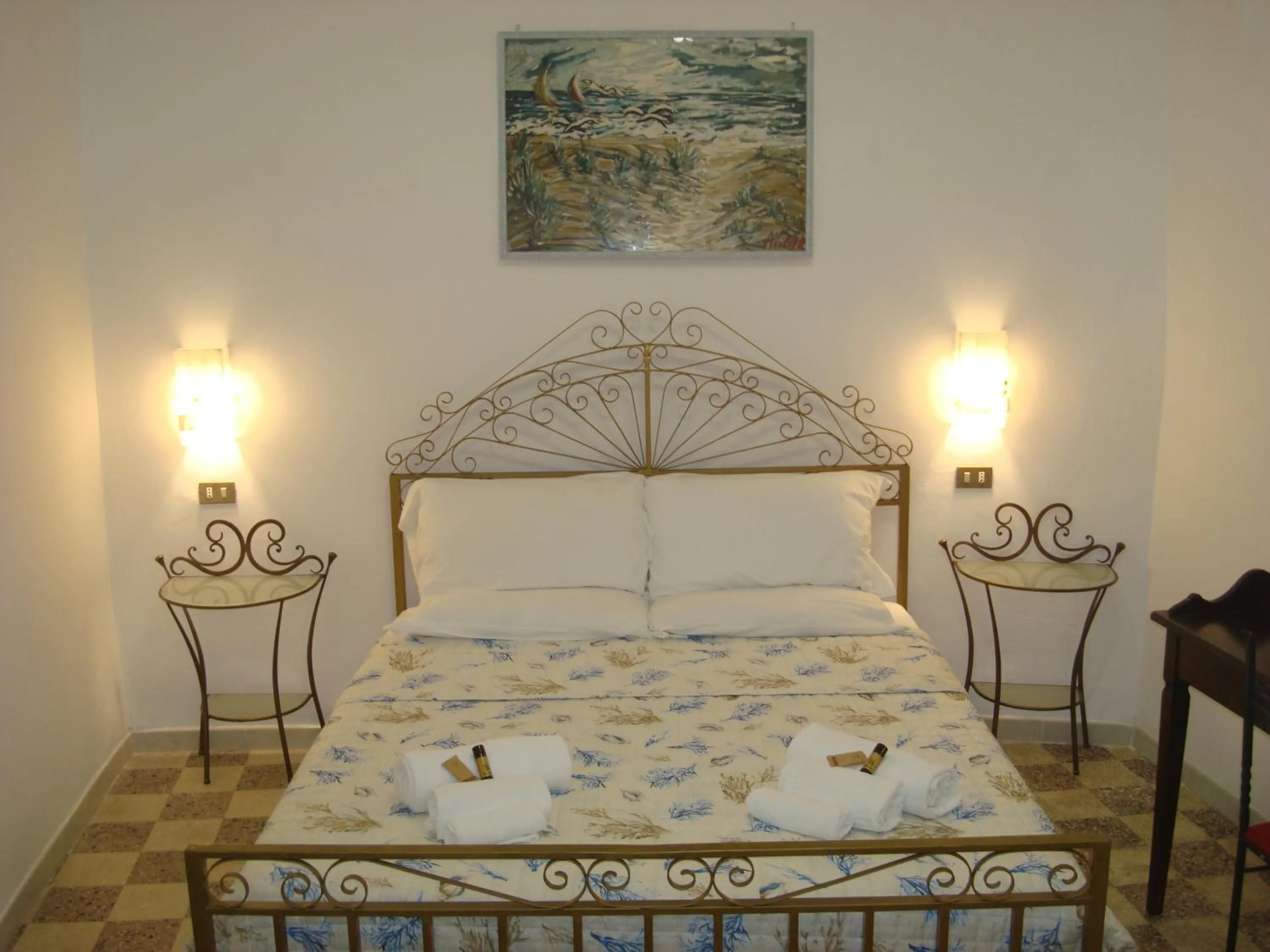 Bed in In Vacanza a Gaeta - L'Elica b&b