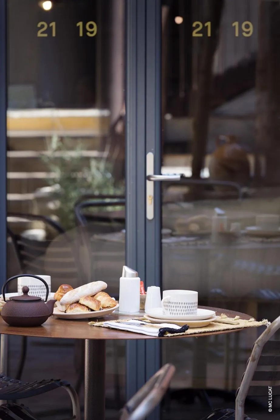 Breakfast in Le 19-21 - Un amour d'hotel