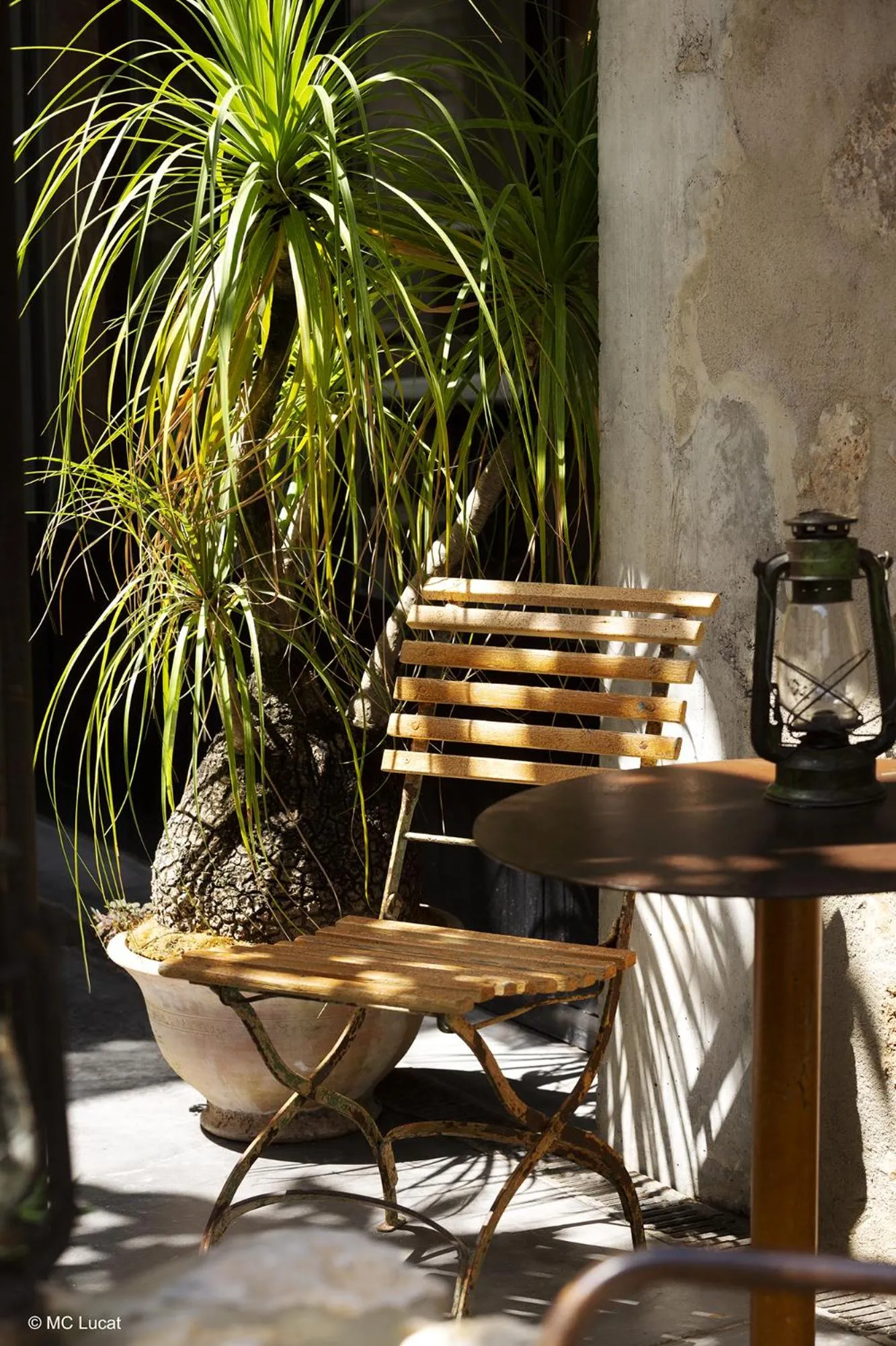 Patio in Le 19-21 - Un amour d'hotel