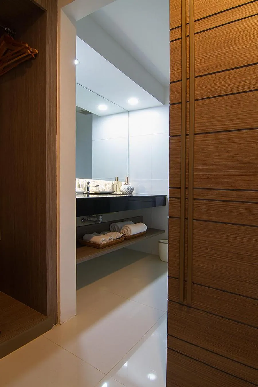 Bathroom in Bossotel Chiang Mai