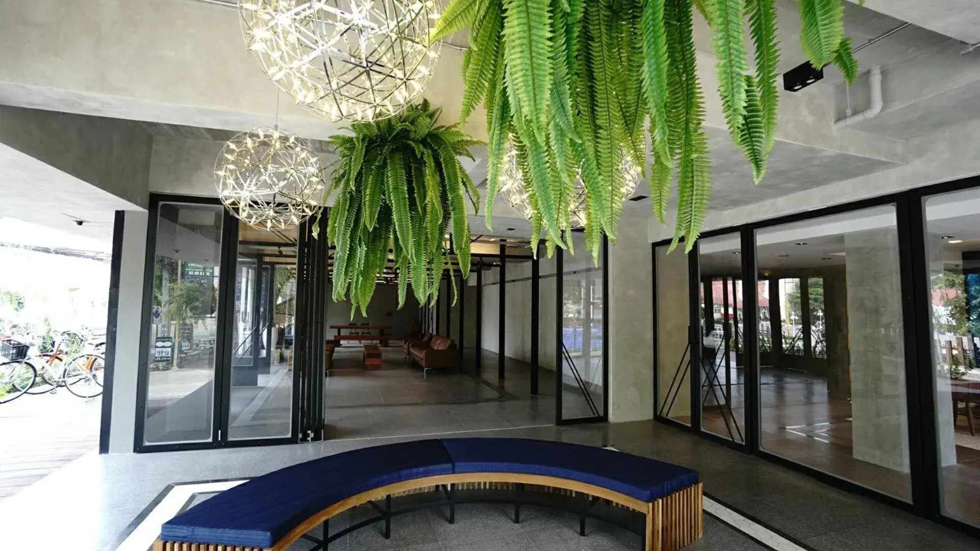 Lobby or reception in Bossotel Chiang Mai Lobby or reception in Bossotel Chiang Mai