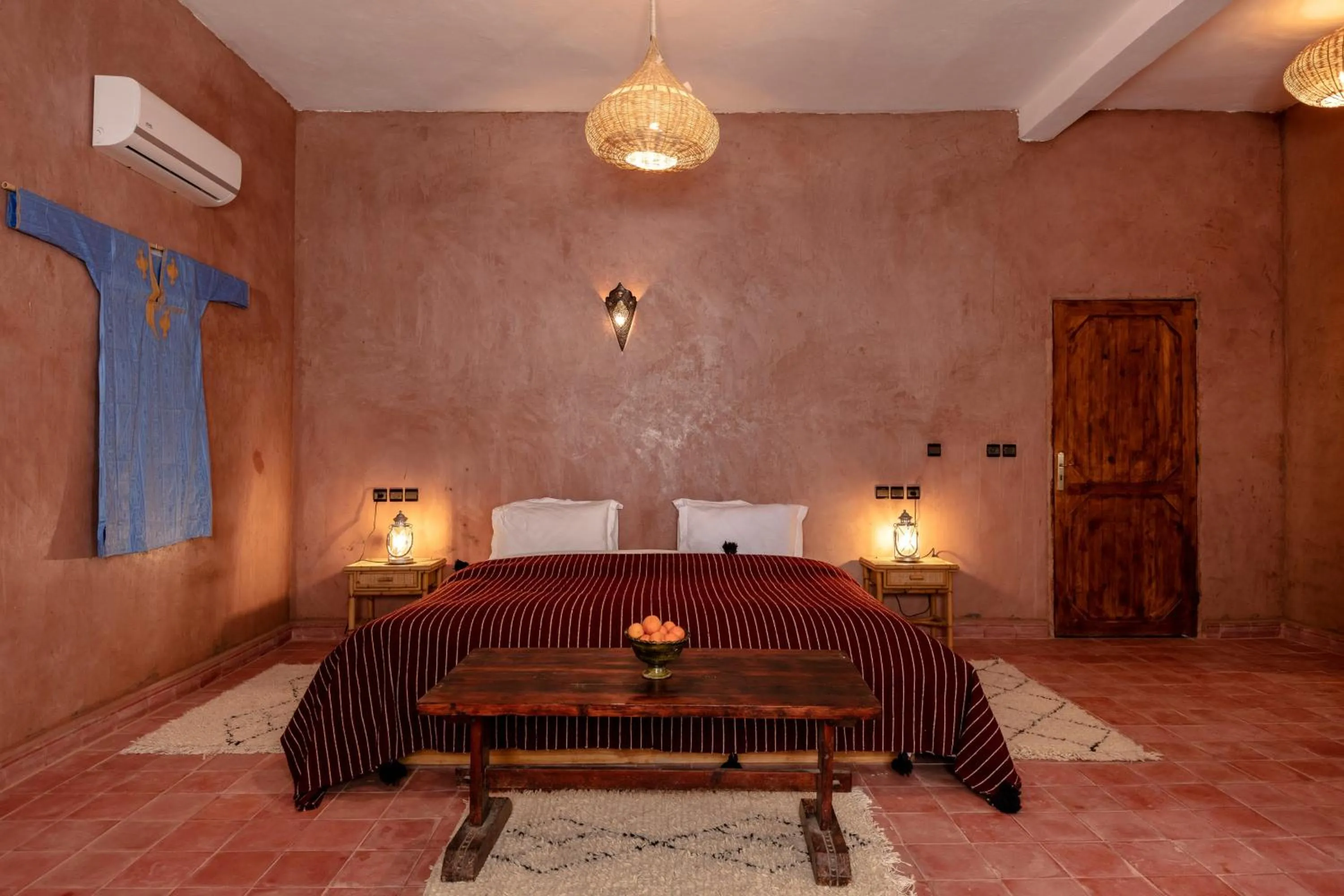Bed in Hotel Kasbah Sahara Services - M'Hamid El Ghizlane
