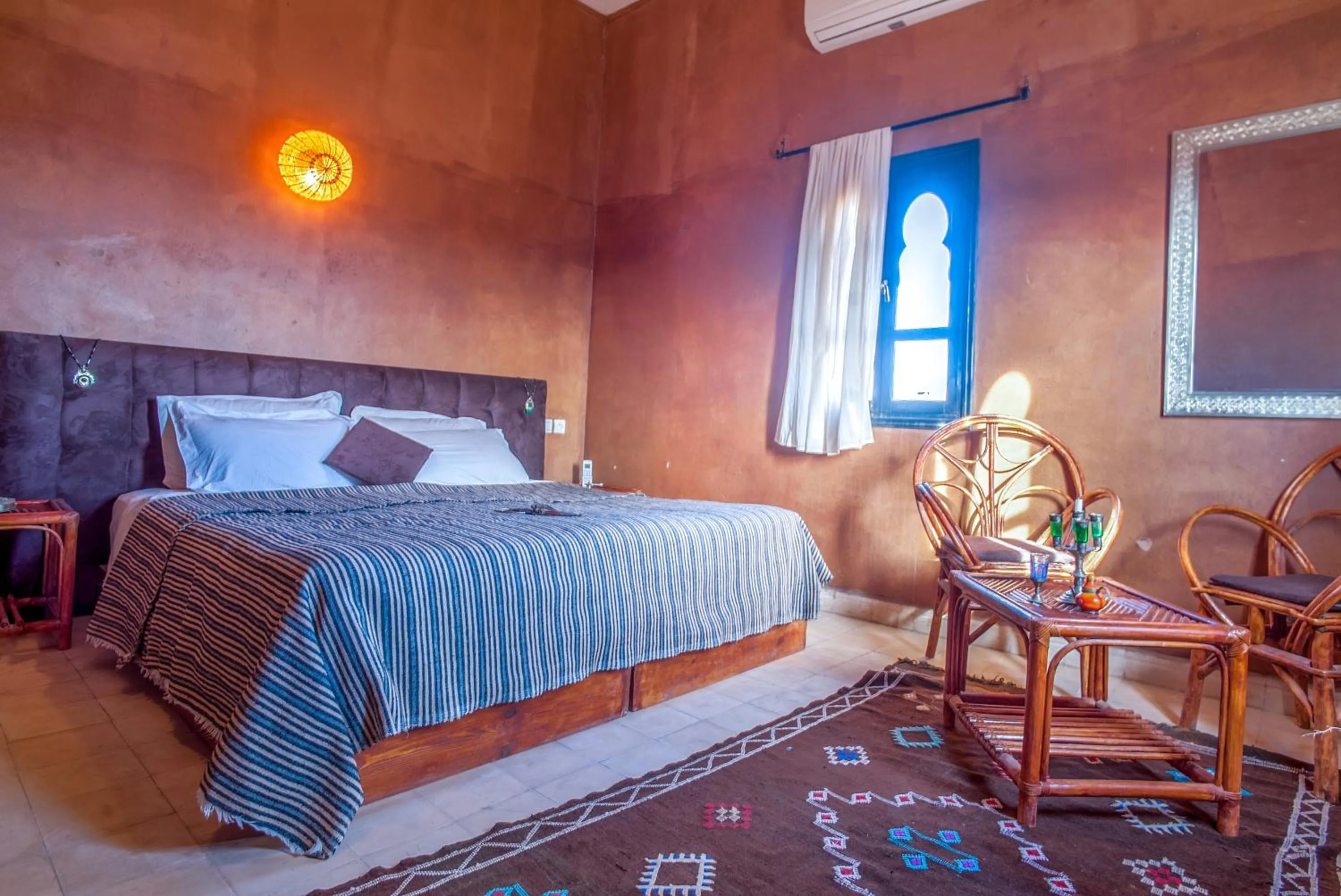 Bedroom, Bed in Hotel Kasbah Sahara Services - M'Hamid El Ghizlane