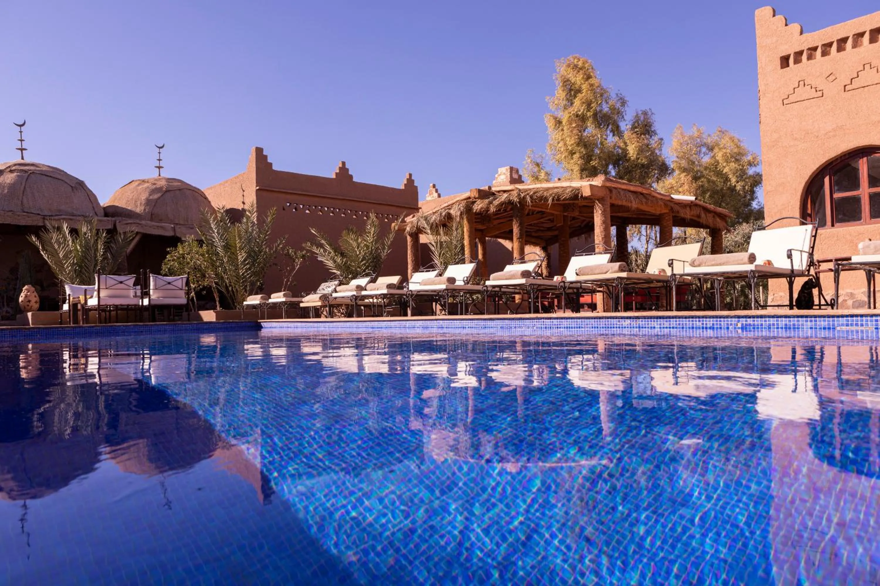 Swimming pool in Hotel Kasbah Sahara Services - M'Hamid El Ghizlane